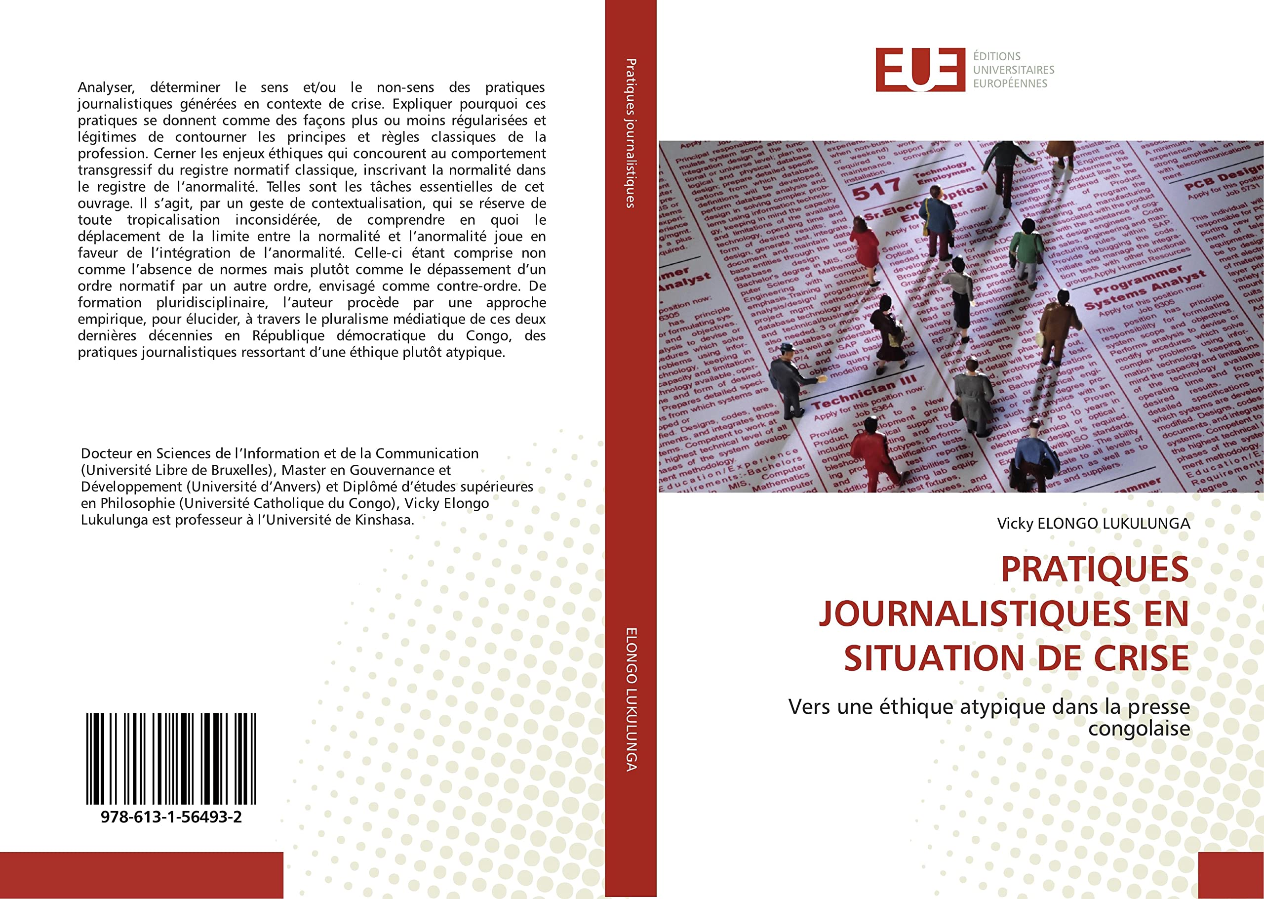 Pratiques journalistiques livre analyse presse congolaise crise
