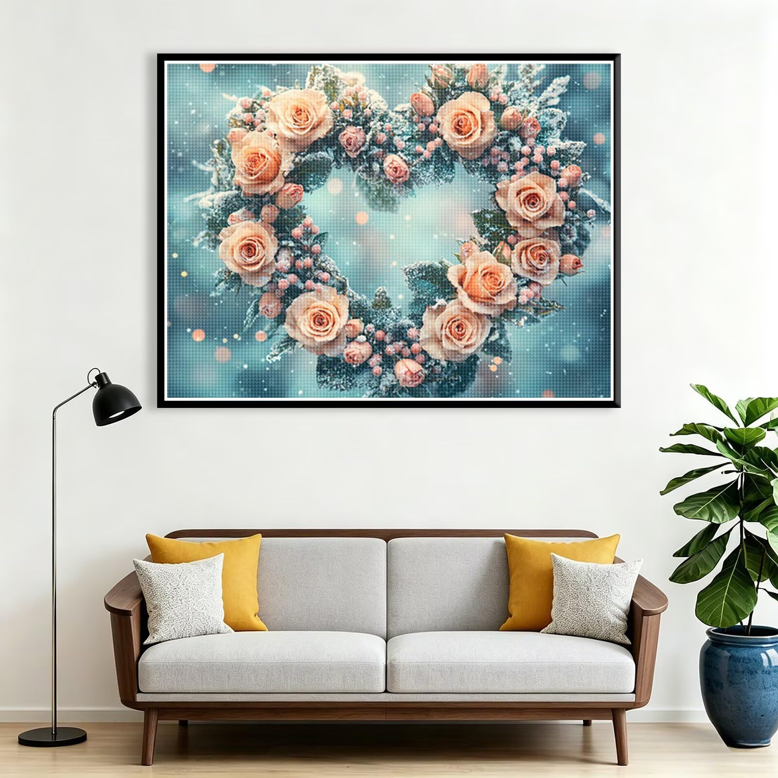 Zestawy artystyczne, dla dorosłych, kwiat, 5D, zestawy do malowania diamentami dla dorosłych, róża, stras, zestaw do haftowania, DIY, pełne wiercenie, kwadratowy, haft krzyżykowy, mozaika, zestaw do
