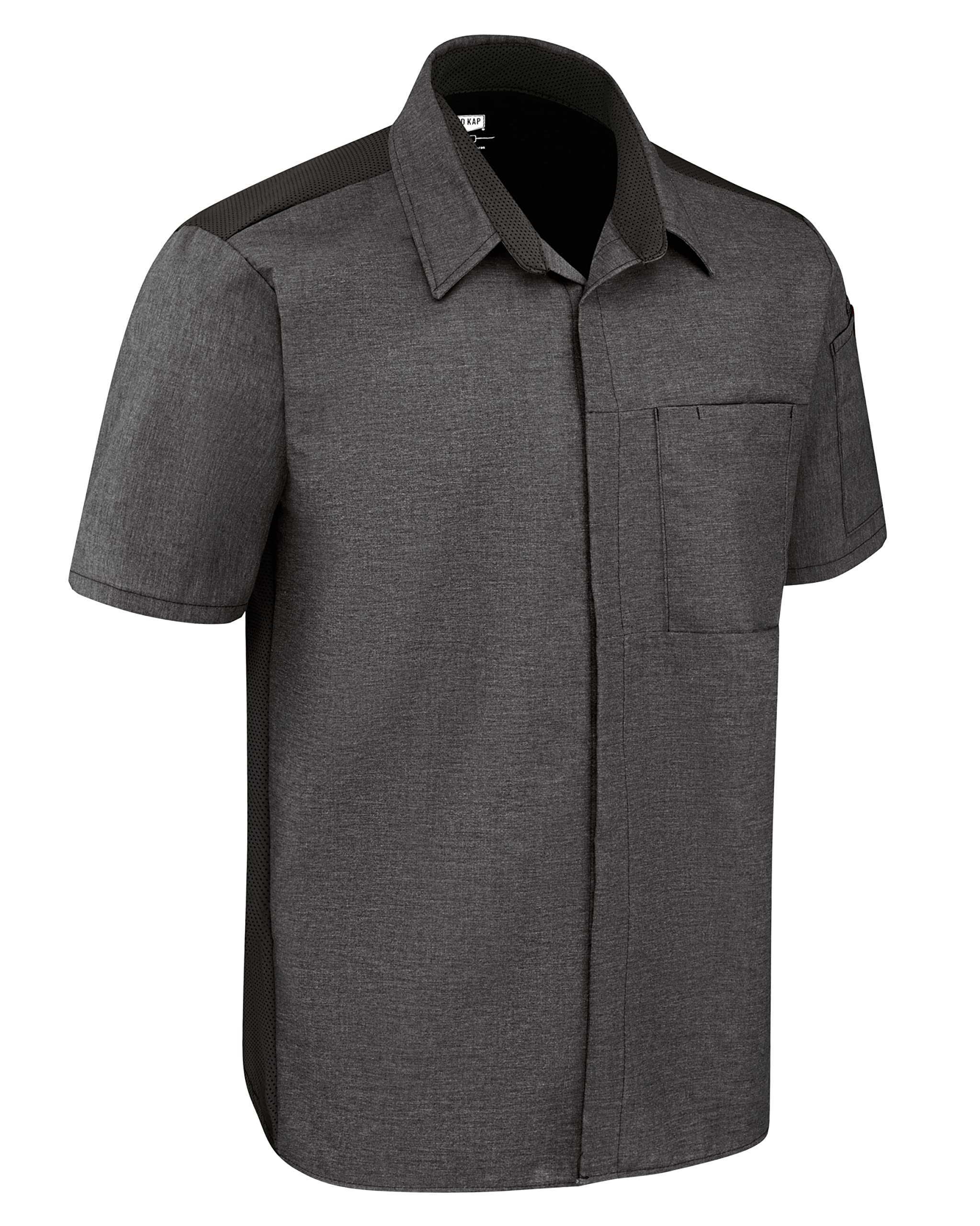 Red Kap Camicia da Uomo Airflow Cook con Oilblok Camicia Button Down da Lavoro Uomo (Pacco da 1)