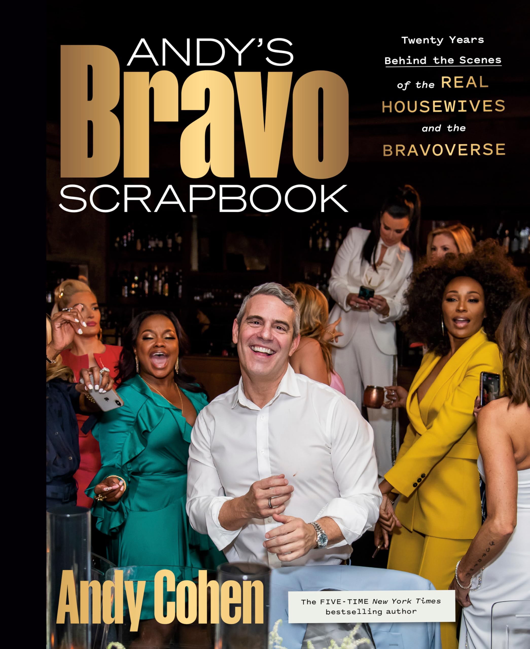 Cadeau fan Real Housewives livre Bravoverse album souvenir en anglais Andy Cohen