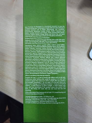 Miniatura 8 de Nuevo Champú TS Premium 17.64 oz  Champú coreano  Anti-Caída del cabello (Champú 17.64 oz)