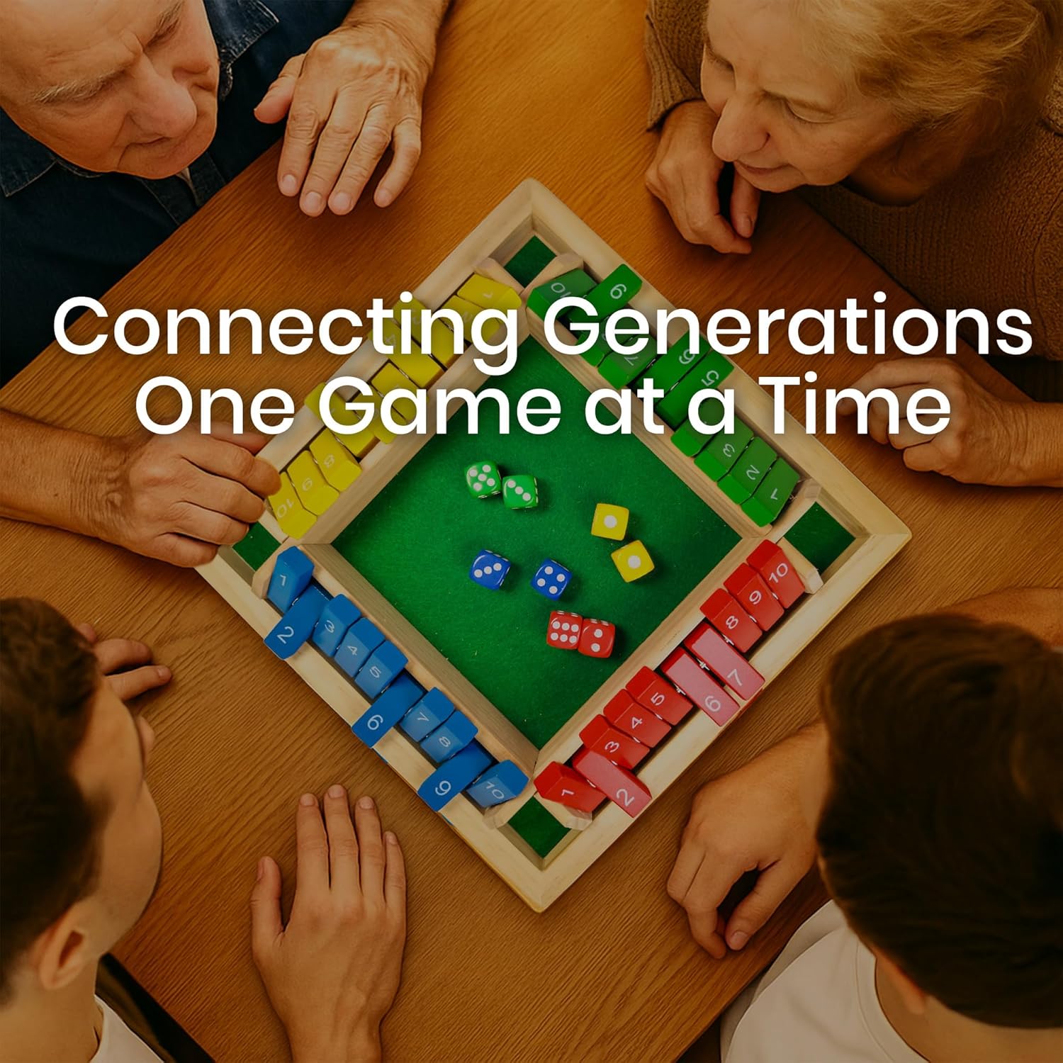 シャットザボックス ボードゲーム ジャックポット ゲーム 足し算 脳トレ 知育玩具 サイコロ ダイス JackPot 木製 プレゼント 4面 4人用  Shut the box Board Game : ベストプライス マーケット - 通販 - Yahoo!ショッピング ComfiCare  認知症の高齢者向け木製ゲーム - 4人 ...