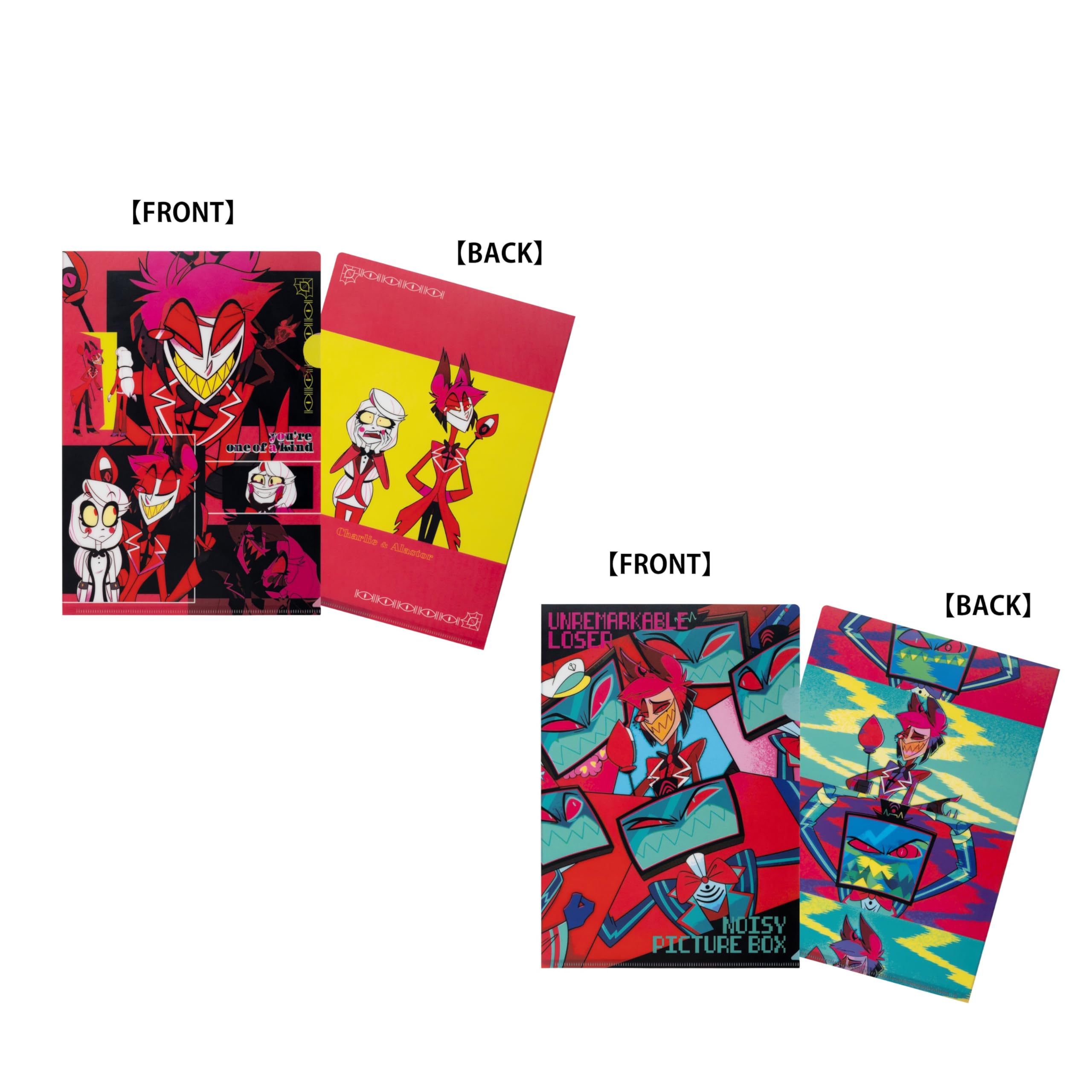 Amazon | HAZBIN HOTEL クリアファイル2枚セット（Emotions