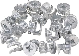 20 x eccentric furniture connectors, cabinet connectors, diameter 15 mm, plate thickness 15 - 16 mm