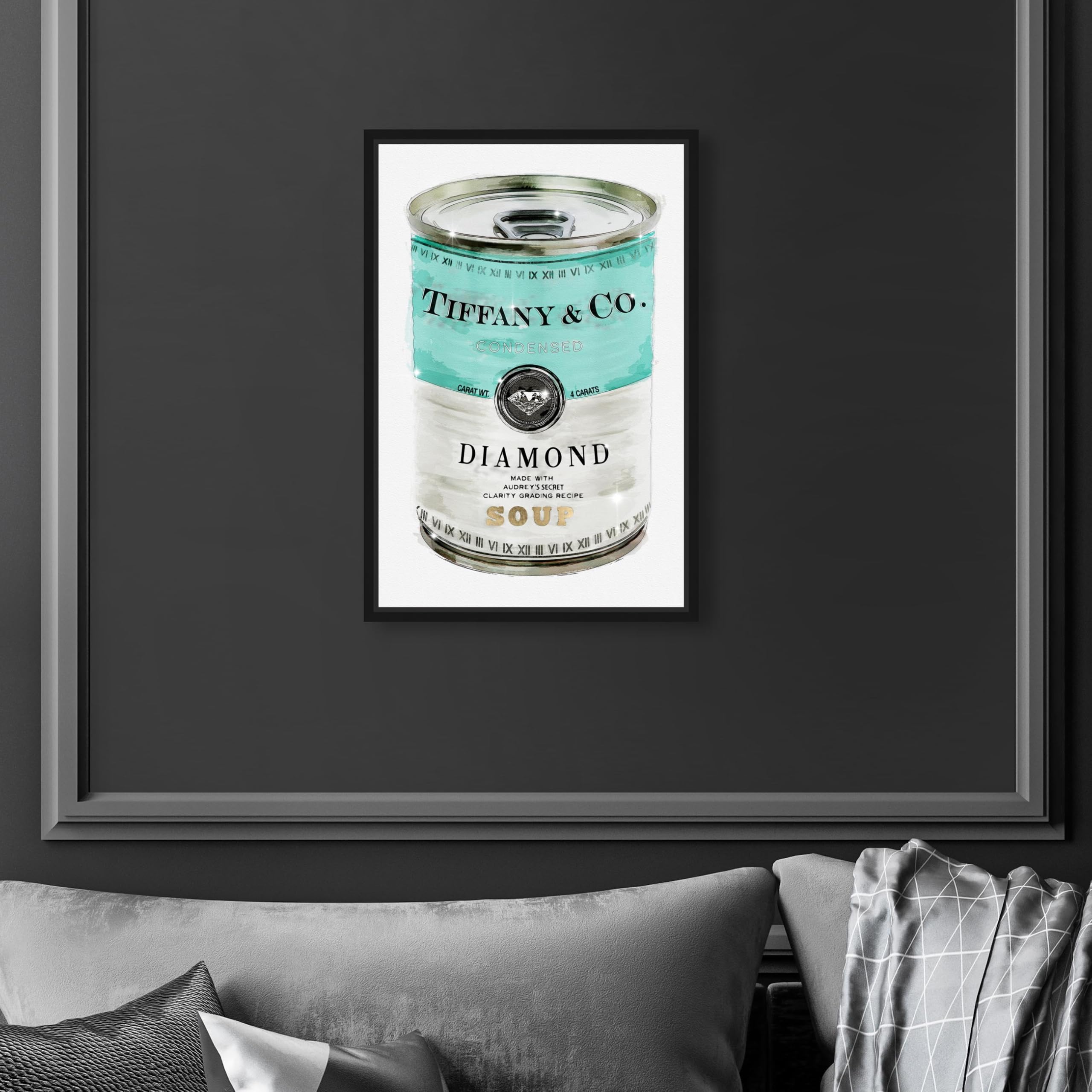 Oliver Gal ティファニー キャンバスアート Priceless Can Amazon.com: The Oliver Gal Artist Co. Fashion and Glam Wall Art