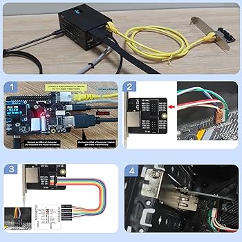 Amazon | Geekworm KVM-A3 IP KVMリモートコントロールサーバー