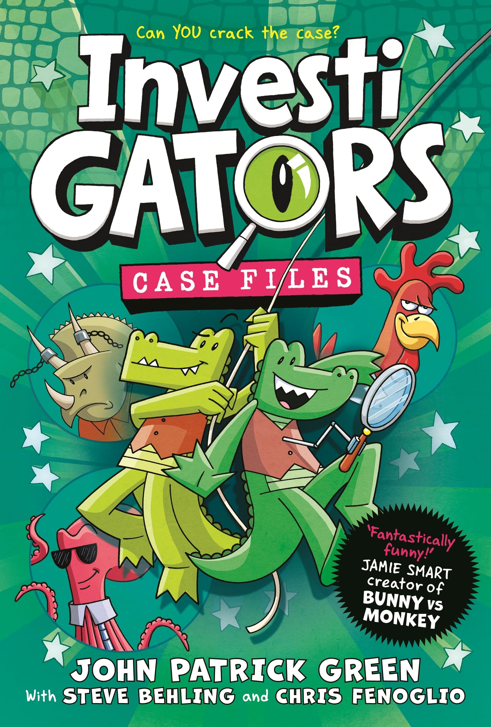 InvestiGators: Case Files: The Laugh-Out-Loud Solve-Along Comic Book Adventure!