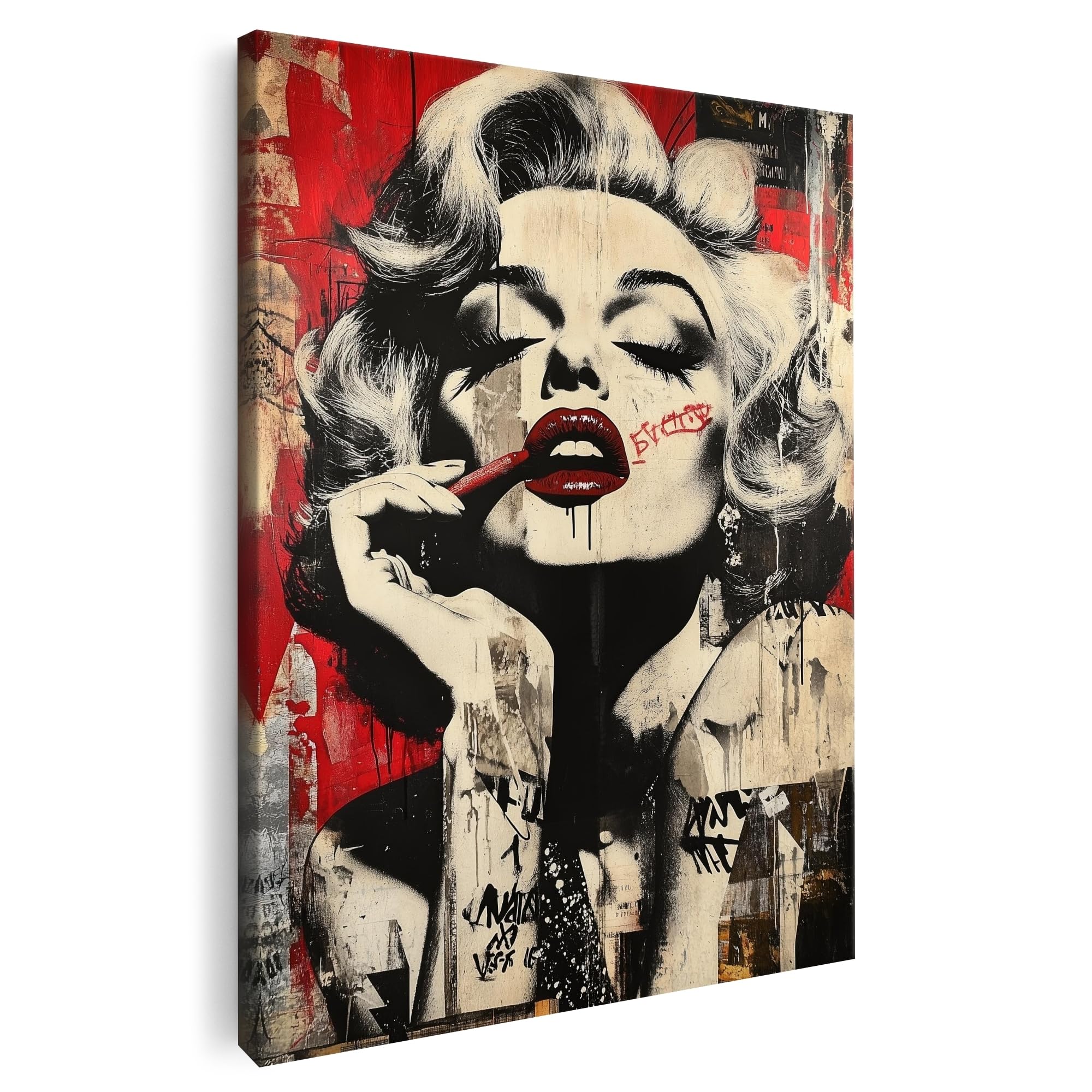 Artmazing | Bild bunt | S-Art Bilder | Modernes Wandbild XXL | Wohnzimmer Wanddeko | Leinwandbild Deko | Bild Leinwand XXL | buntes Poster für Wand