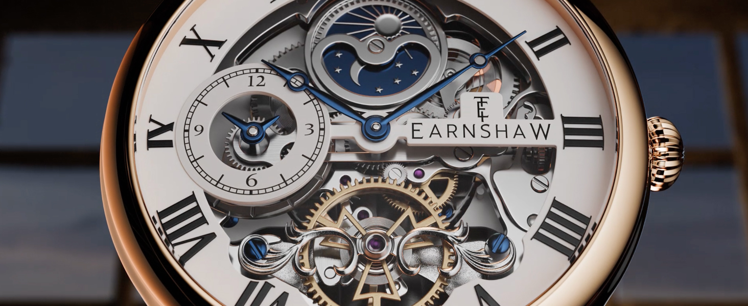 NWT Thomas Earnshaw Longitude White Dial Men\'s Watch Thomas Earnshaw Men main image 3