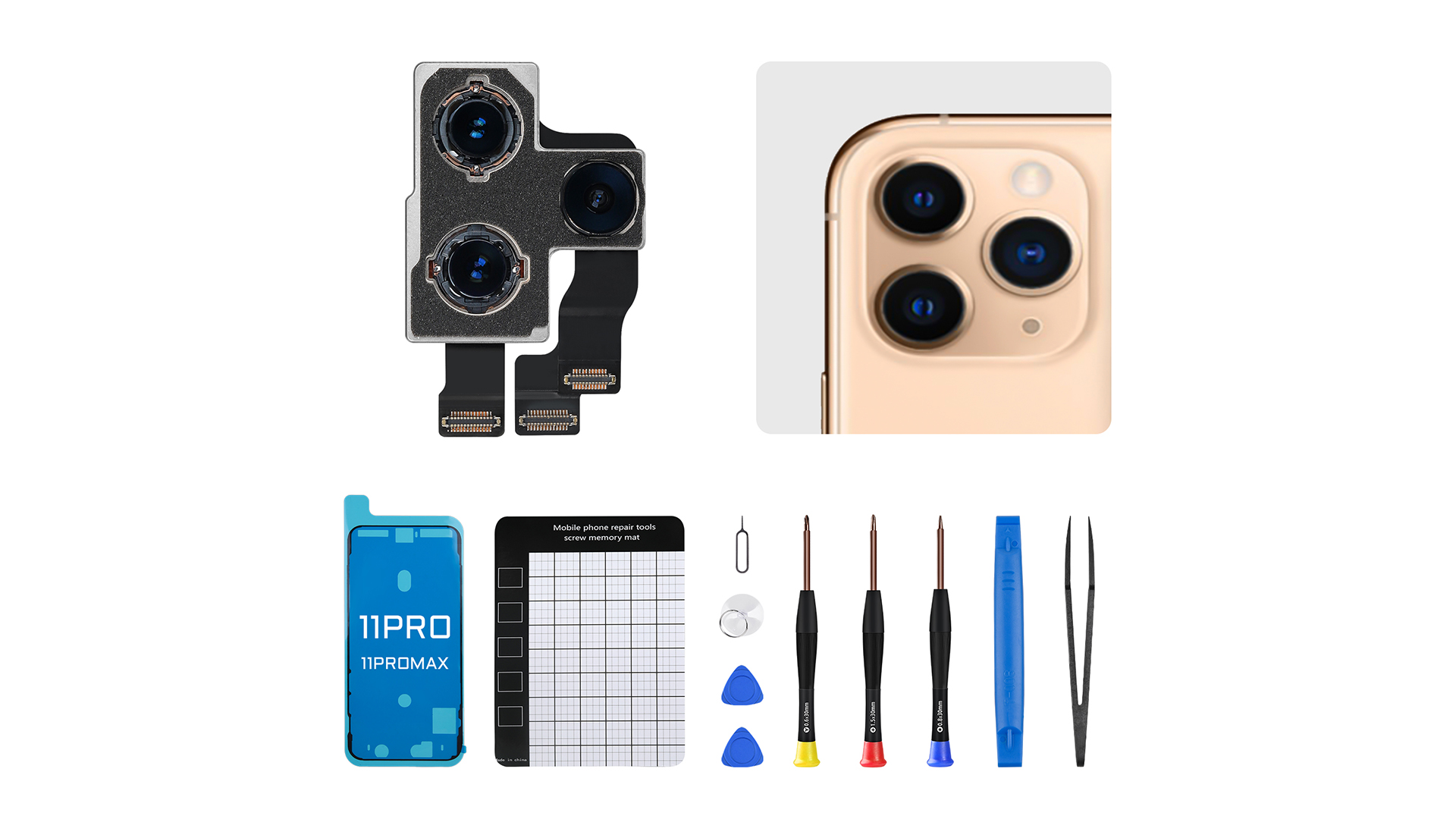 Amazon.com: DGSCSMY for iPhone 11 Pro Max Back Camera Replacement