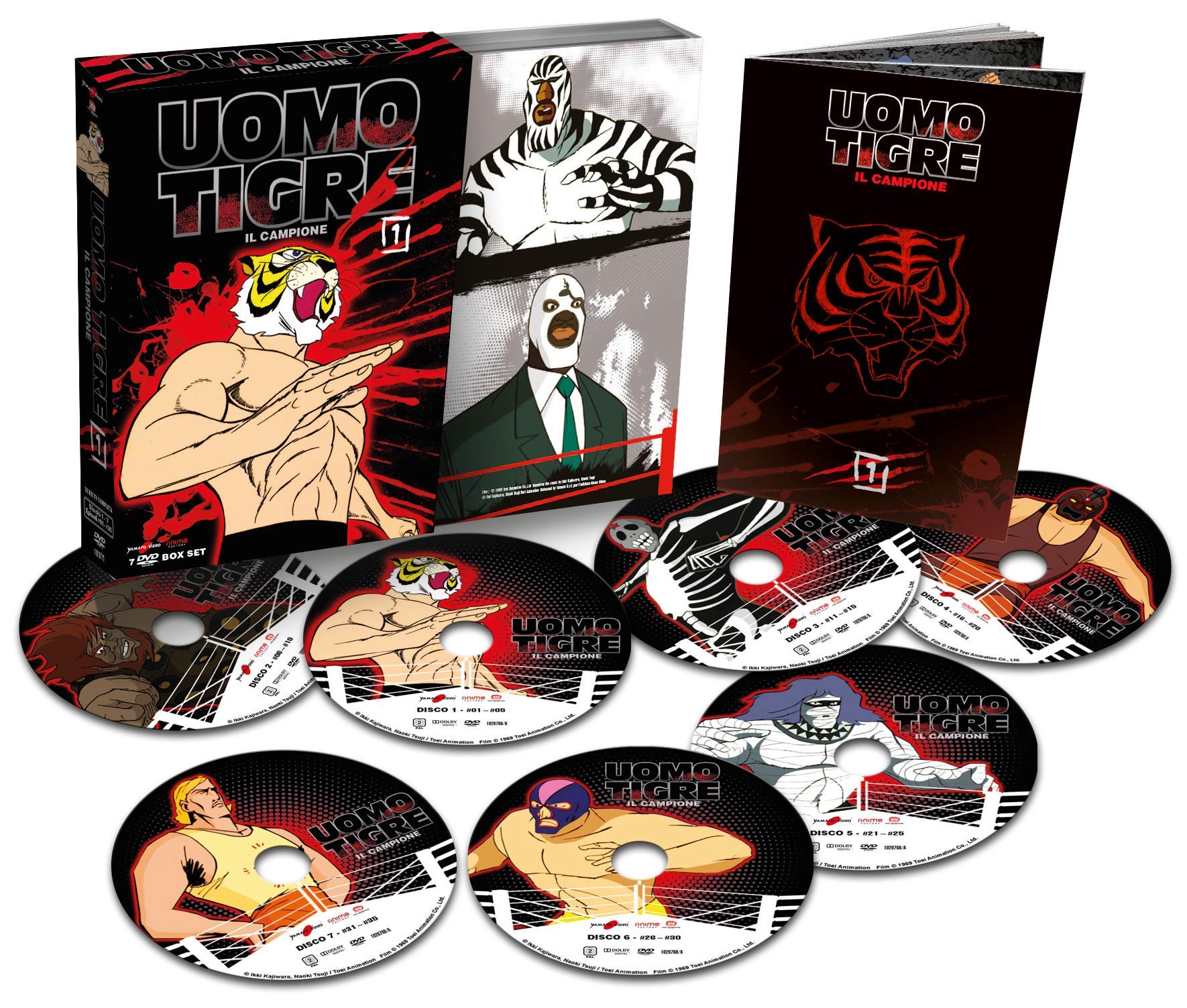 Uomo Tigre-La Serie Completa-Esclusiva Amazon (Box Set) (29 DVD)