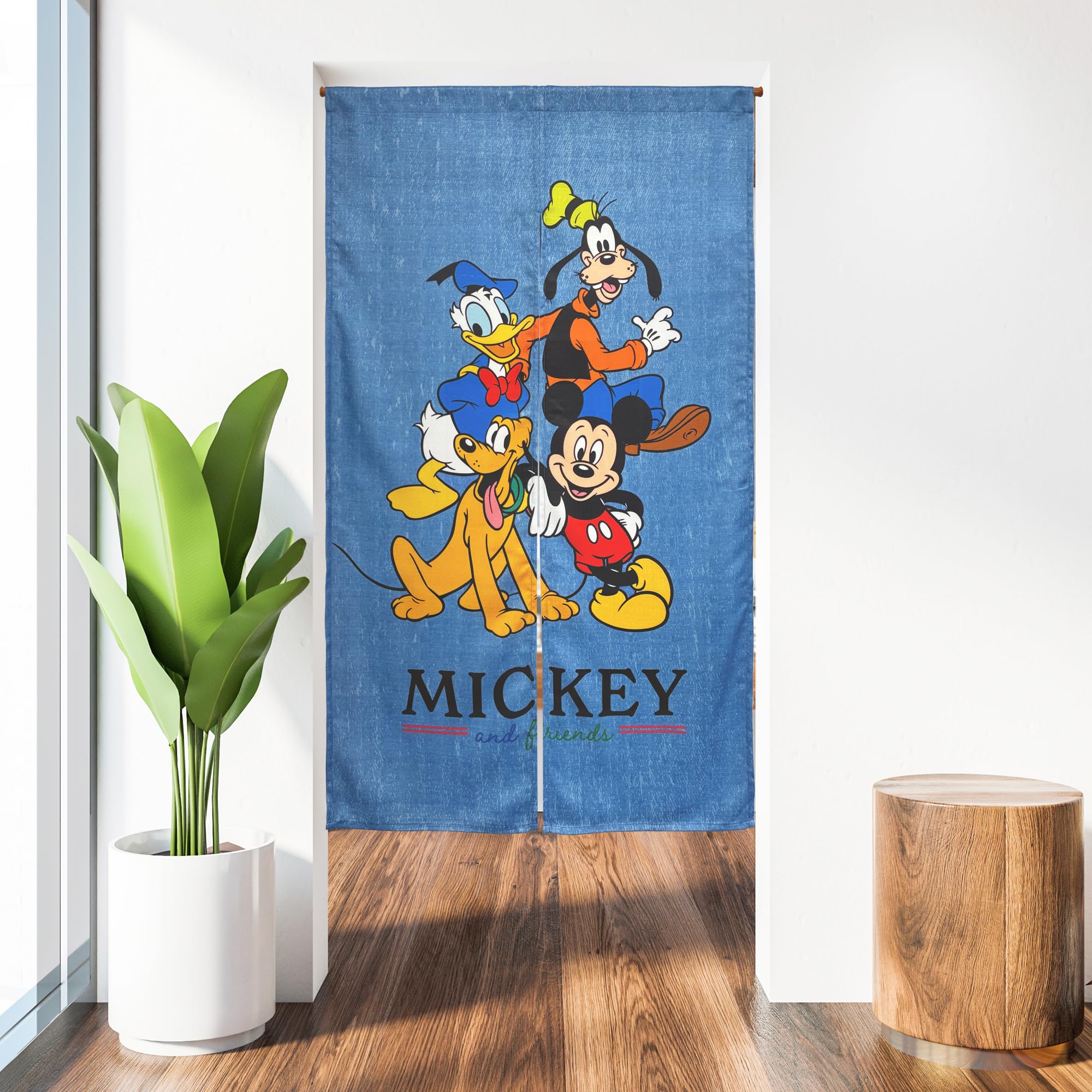 Amazon｜のれん おしゃれ カーテン 間仕切り 目隠し ディズニー Disney