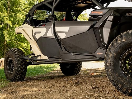 Miniatura 6 de SuperATV Tree Kickers para Can-Am Maverick X3 MAX  Ver ajuste  Fabricado con tubo de acero de 1.75 pulgadas de diámetro  Acabado de recubrimiento en