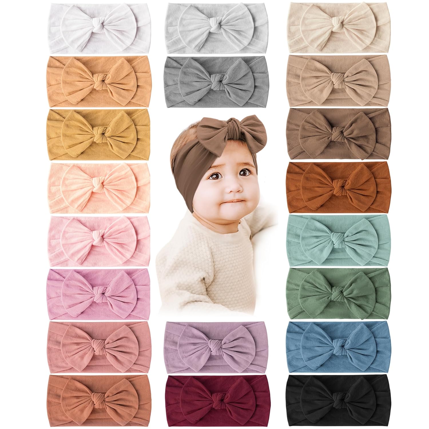 Adorable & Versatile: Prohouse 20PCS Baby Headbands Review