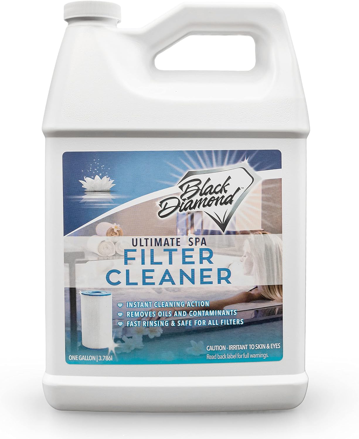 Black Diamond Stoneworks Ultimate Spa Filter Cleaner Fast
