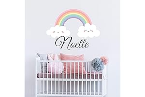 Personalized Custom Name Rainbow for Wall Decor