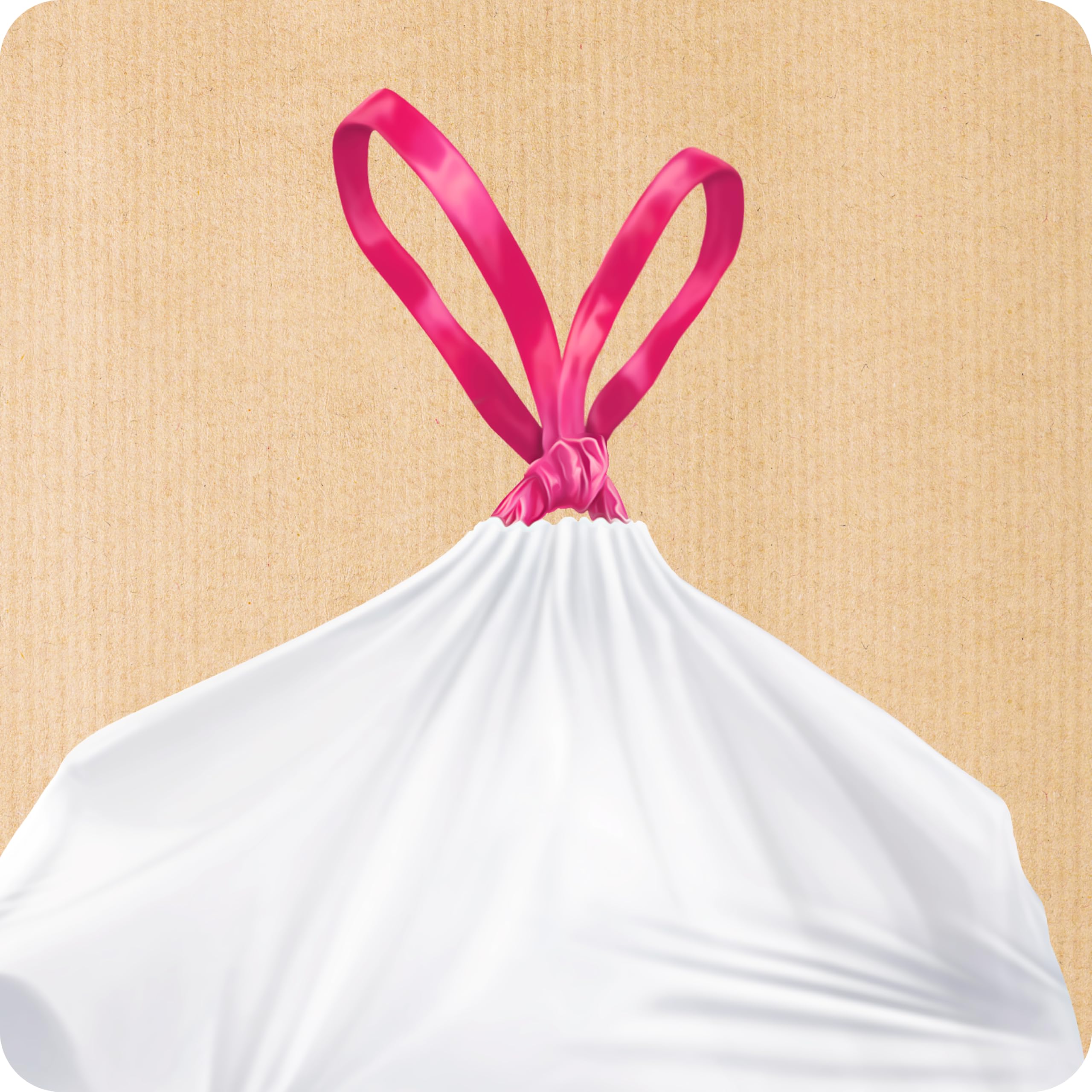 Handy Bag Bolsas de basura Perfumadas Especial Baño - Bolsas resistentes y antigoteo para cuarto de baño, diseñadas especialmente para cubo de basura pequeño, 100% plástico reciclado, 10L, 12 bolsas