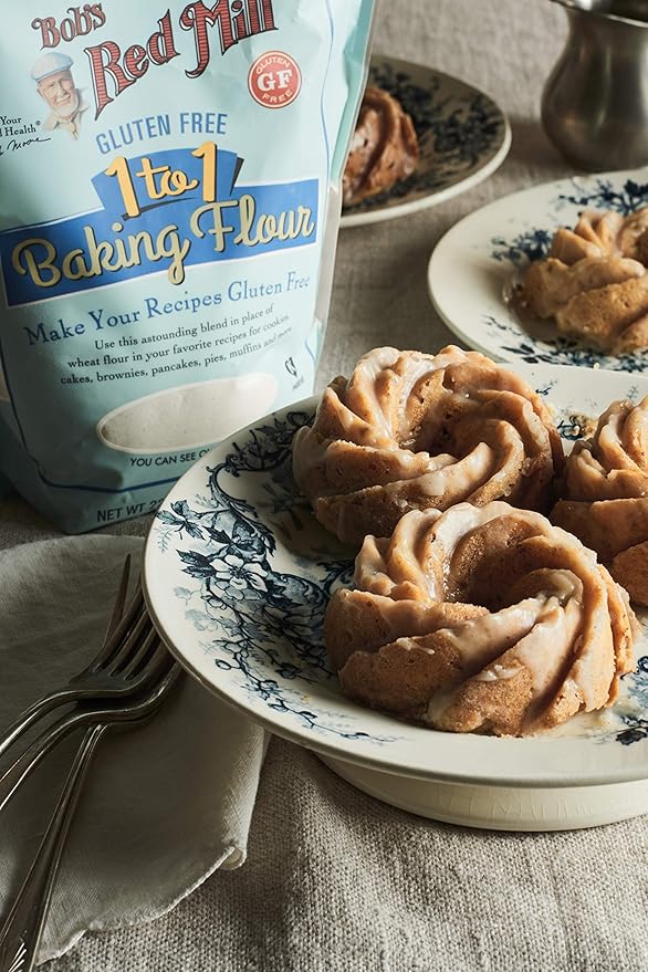 Harina para Hornear Sin Gluten Bob's Red Mill 1 a 1, 22oz (Paquete de 4) miniatura 9