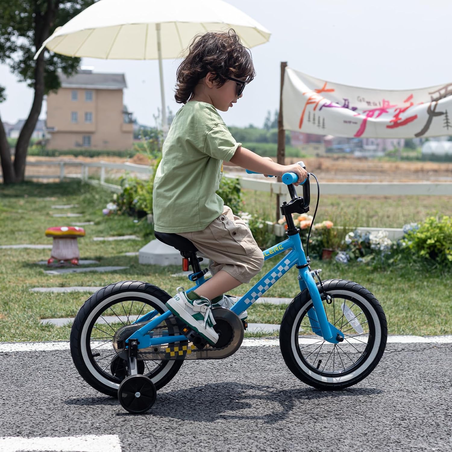 Glerc NuNu 12 14 16 Inch Kids Bike BMX Style for 2-8 Years Old Boys Girls, Toddler Bicycles with Training Wheels & Coaster Brake, Multiple Colors | Toddler Bicycles, Training... 6 Glerc NuNu 12 14 16 Inch Kids Bike BMX Style for 2-8 Years Old Boys Girls, Toddler Bicycles with Training Wheels & Coaster Brake, Multiple Colors | Toddler Bicycles, Training... - Image 4