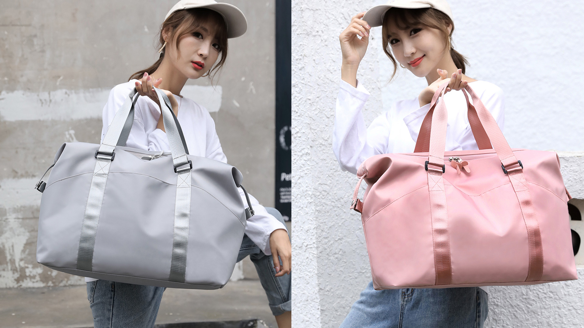 Borsone Sportivo Multiuso Uomo/Donna - 50x16x29cm, Leggero E Impermeabile, Viola - Foto 8