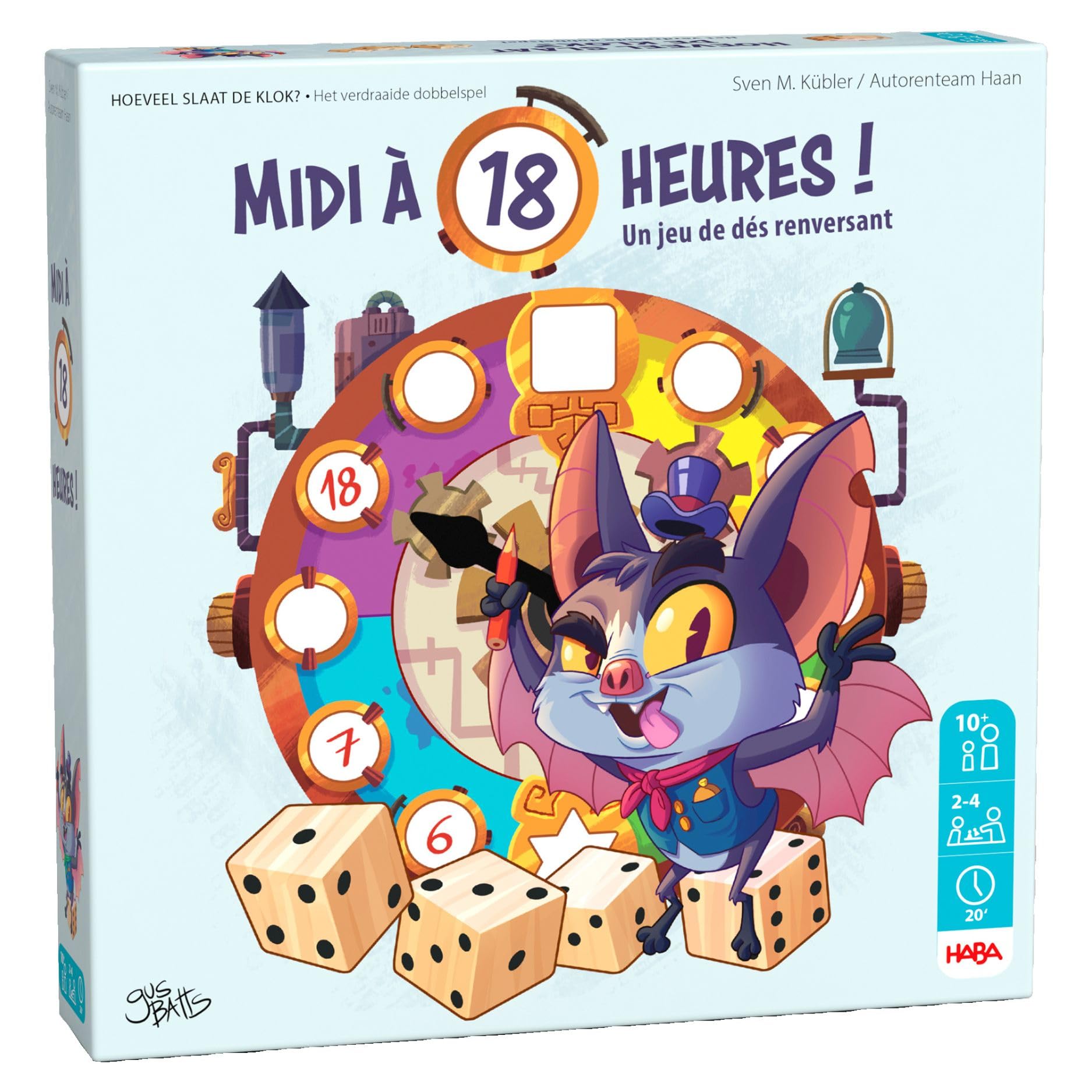 HABA Now it Heats 18! – Delusional dice game with lots of interaction, each game is different thanks to various game sheets, family game for ages 10 and up