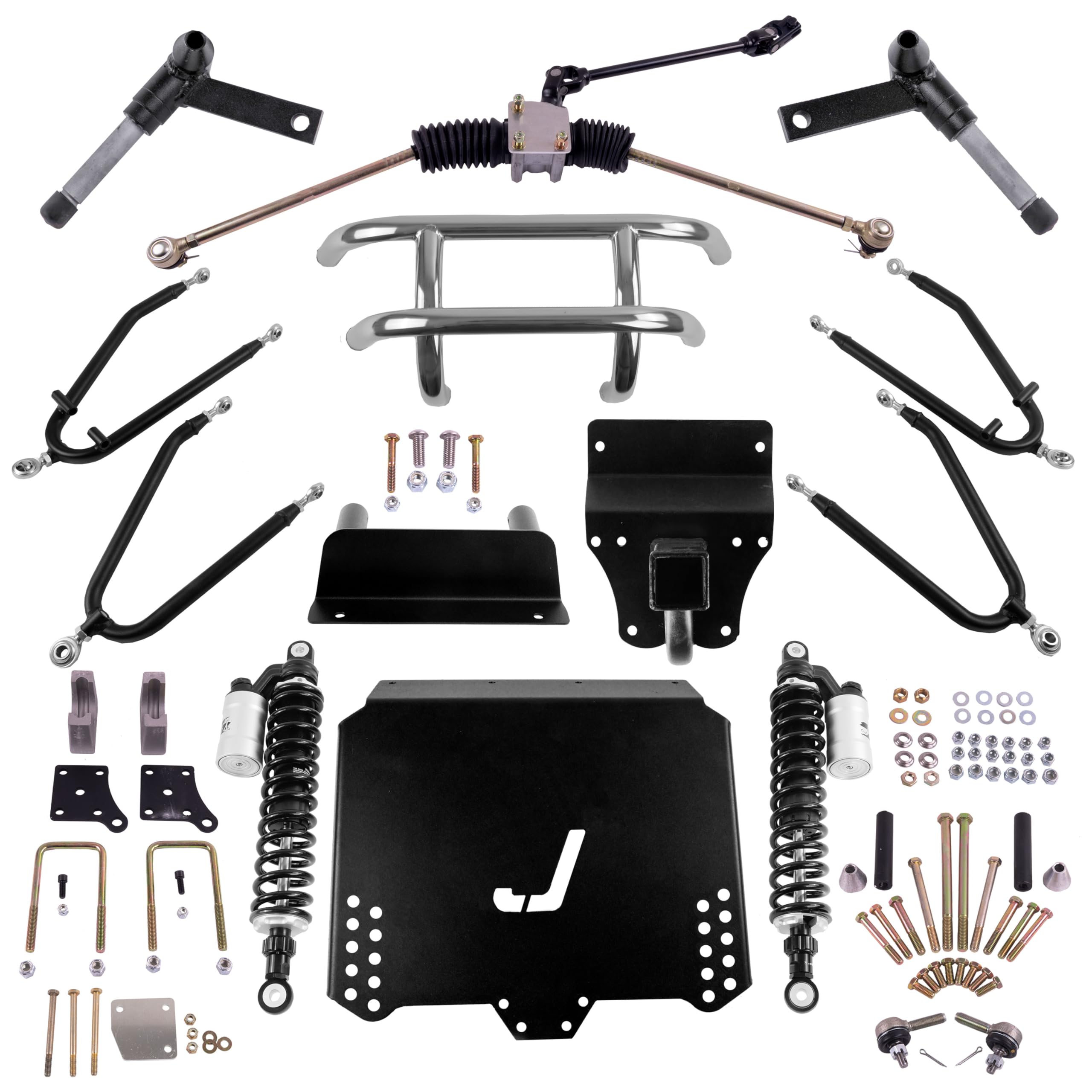 Jakes Long Travel Lift Kit Compatible with Club Car DS Golf Cart Fits 1981-2003 Electric 1996 5-2003 Gas