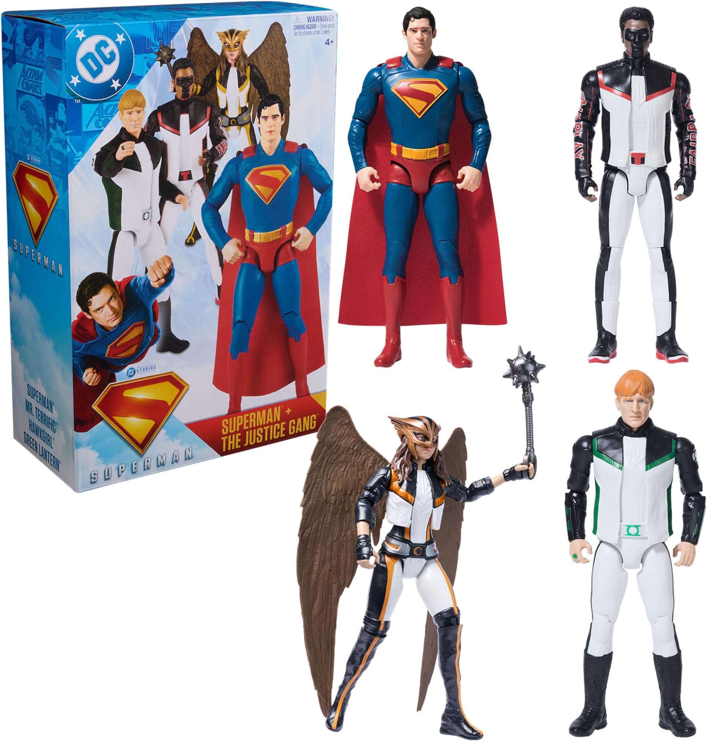 DC Comics Figure 12i TeamUp GiftPack 4PK