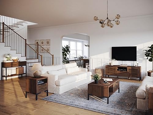 Miniatura 7 de Bme, Millie - Mesa auxiliar rústica, color castaño rústico