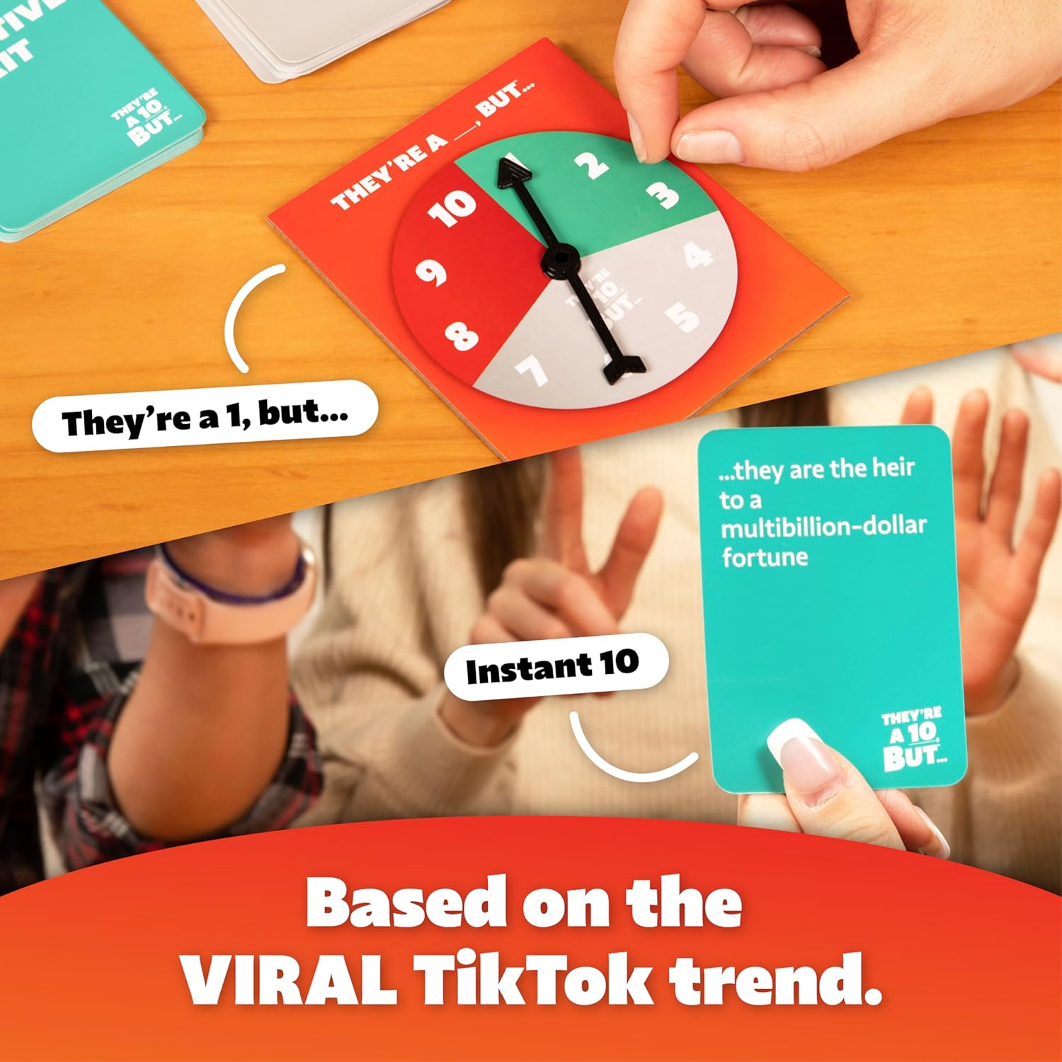 They're a 10 But...The Hot or Not Party Game - Fun Card Games for Adults by What Do You Meme®