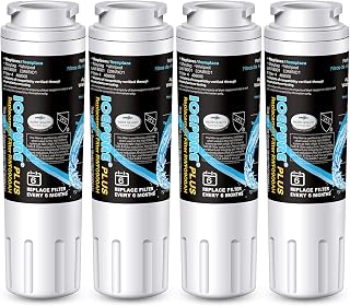 ICEPURE PLUS NSF/ANSI 53 Certified UKF8001 Refrigerator Water Filter Compatible with Maytag UKF8001, UKF8001AXX, UKF8001P, Whirlpool 4396395, 469006, EDR4RXD1, EveryDrop Filter 4, Puriclean II, 4 Pack