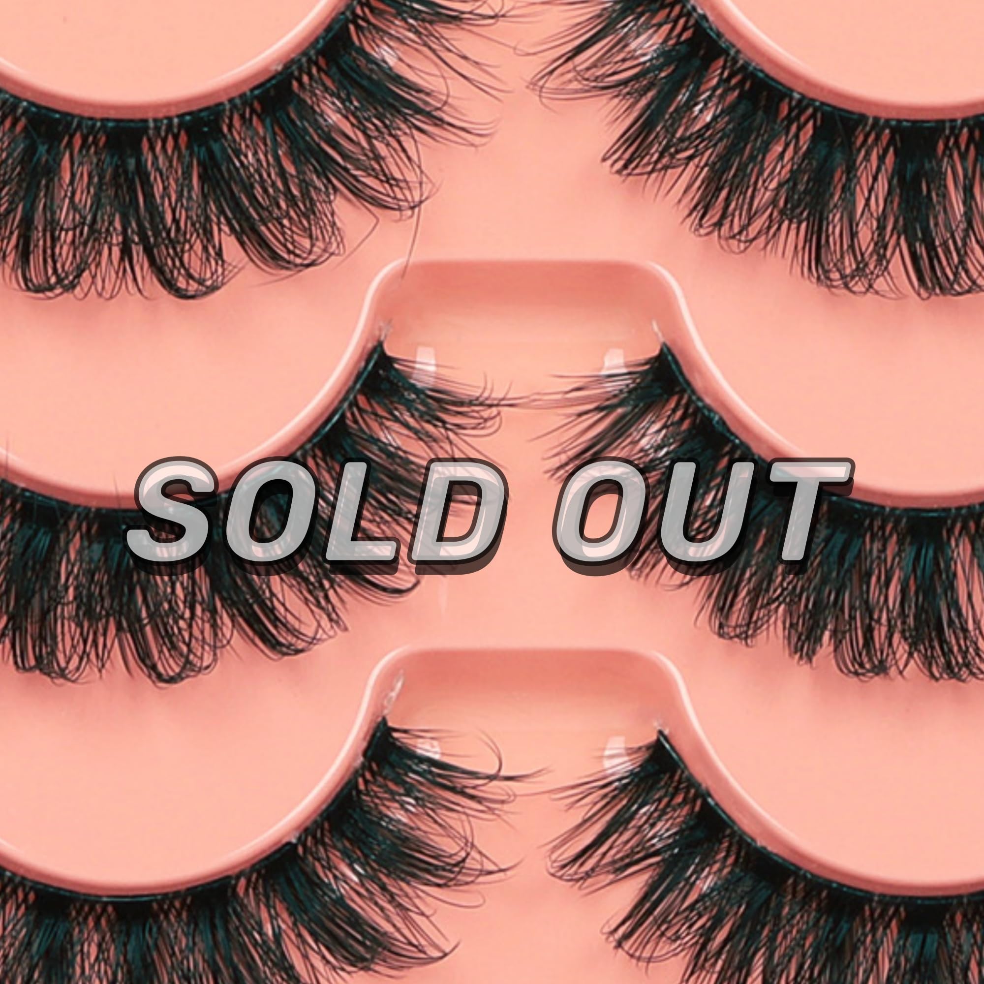 False Eyelashes Cat Eye Lashes 14mm DD Curl Russian Lashes Natural Strip Lashes Fluffy Eyelashes Russian Strip Lash Volume Fake Lashes 7 Pairs by TOOCHUANG