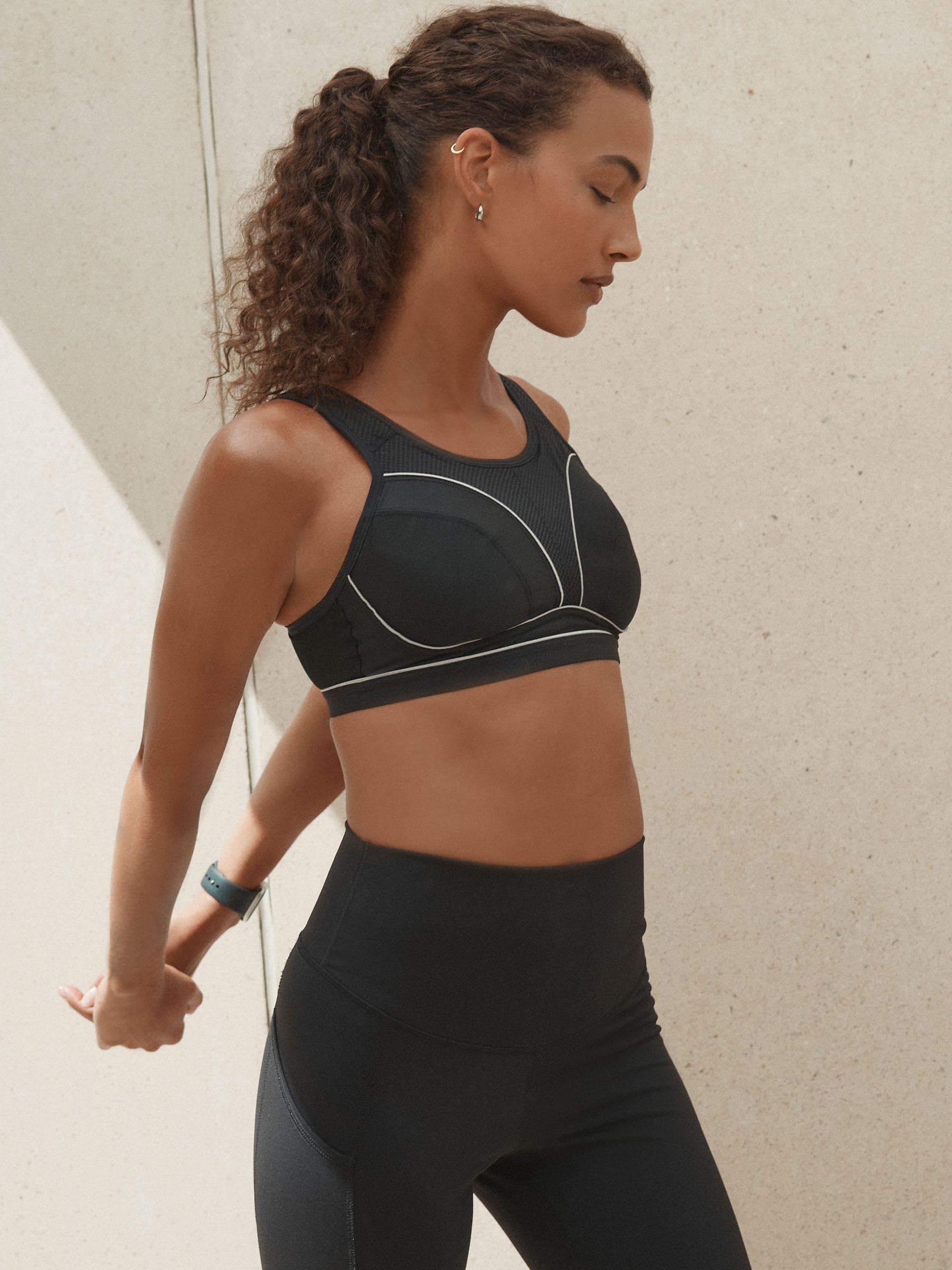 NEXT Kobiety Biustonosz sportowy B-G Active mocno podtrzymujący, z technologią Dry Tech