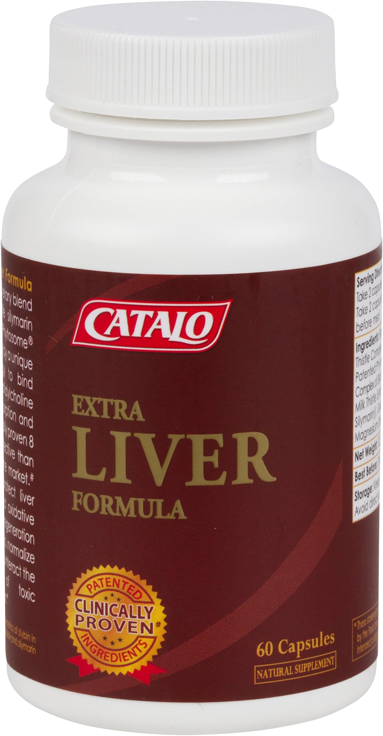 CATALO Extra Liver Formula 60 Capsules (Pack of 2)
