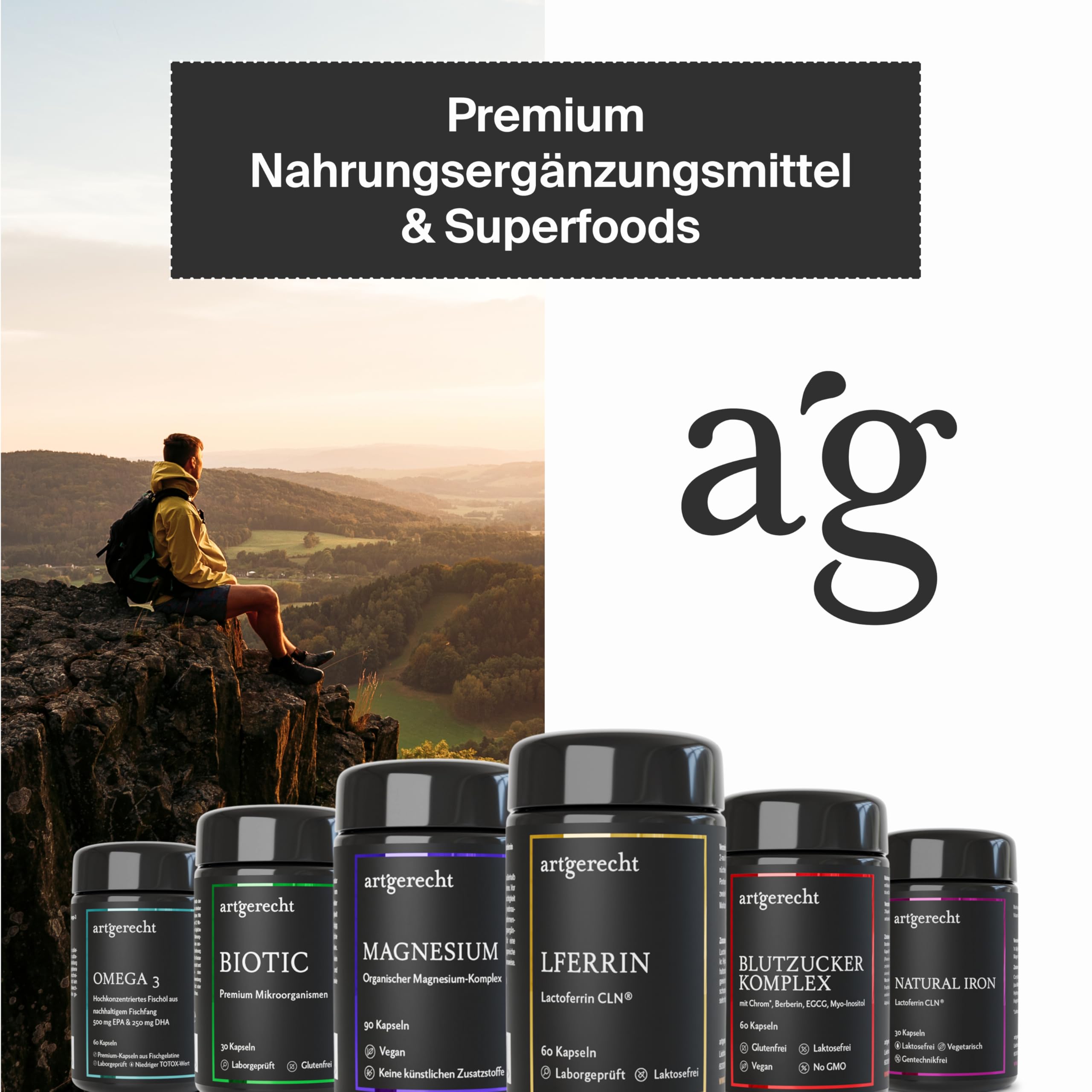 Elektrolytpulver PLUS mit D-Ribose & Orangen Geschmack 414 g / 30 Portionen | Für Hydration, Regeneration & Muskelfunktion | Isotonisch mit Natrium, Kalium, Magnesium, Calcium & Chlorid