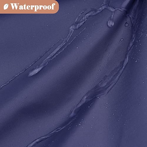 Miniatura 5 de UFRIDAY - Cortina de ducha de tela moderna gris y blanco, 48 x 72 pulgadas