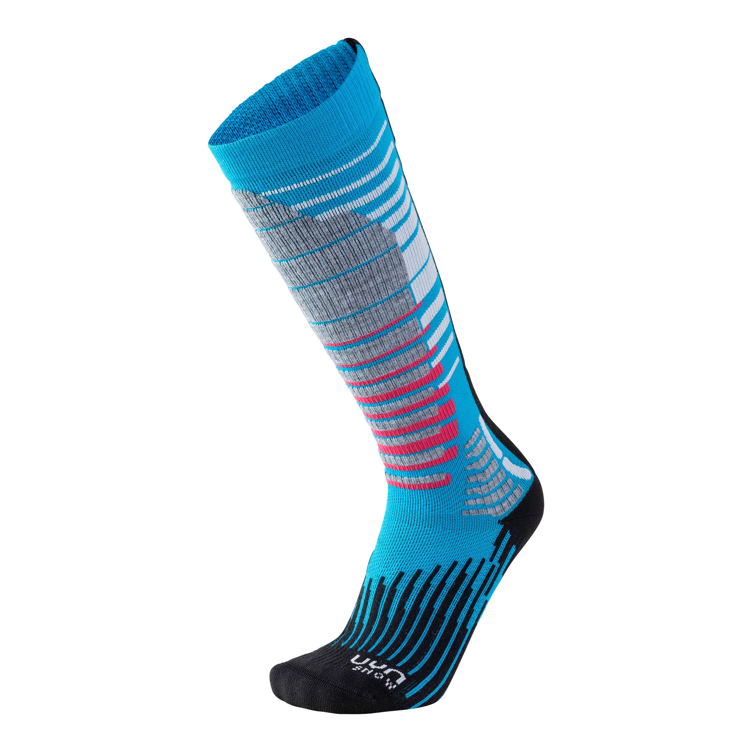 UYN S100155 SKI SNOWBOARD SOCKS Socks Women's Turquoise/Black 40