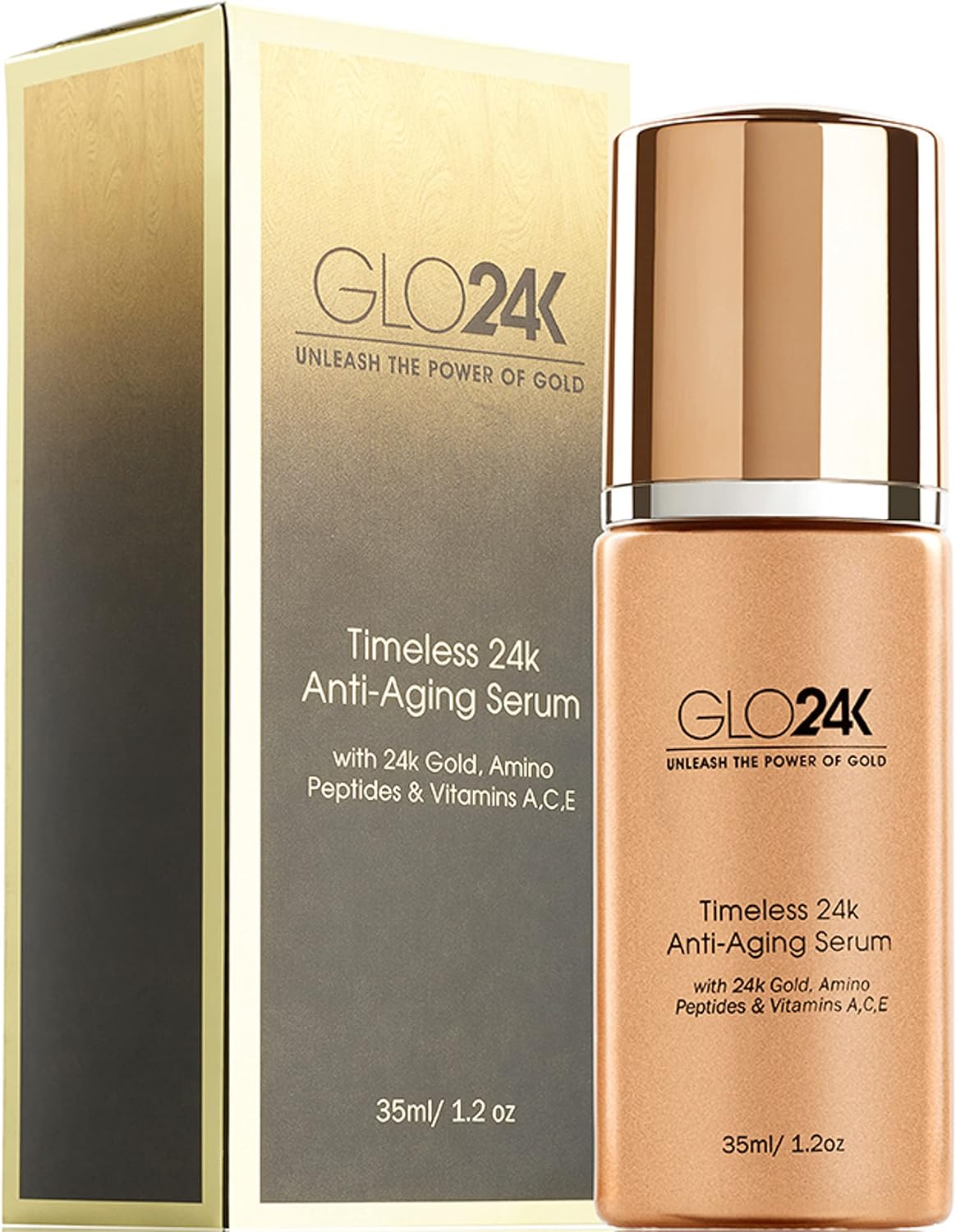 GLO24K 24k gouden anti-aging serum met vitamine C en E