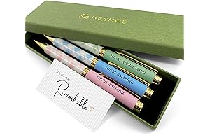 3pk Pastel Ballpoint Pen Set