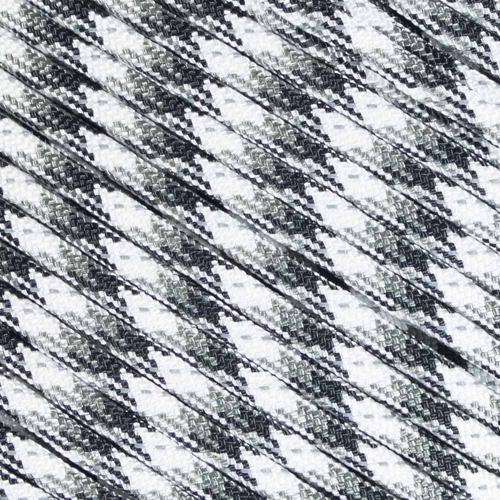 Fluorescent Reflective 550 Type III Guyline Tent Rope Camping Survival Cord High-Visibility Paracord- Rot and UV Fade Resistant (Reflective Urban Camo, 100 Feet)