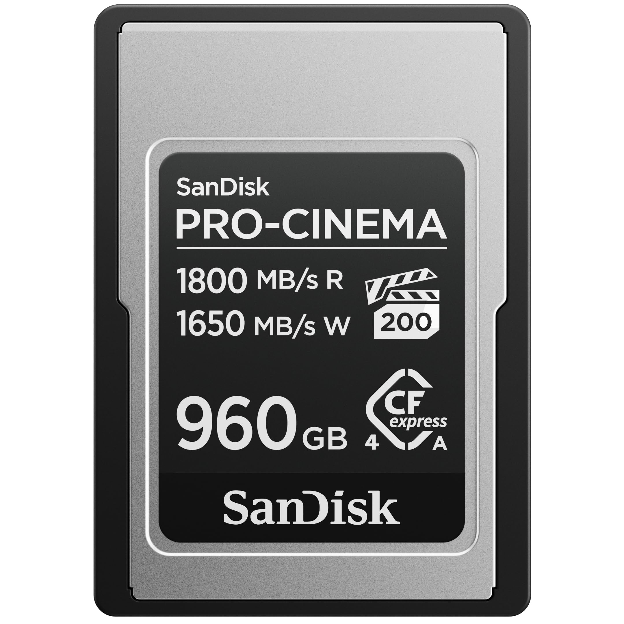 Amazon.com: SanDisk 960GB PRO-Cinema CFexpress Type A Card - Up to
