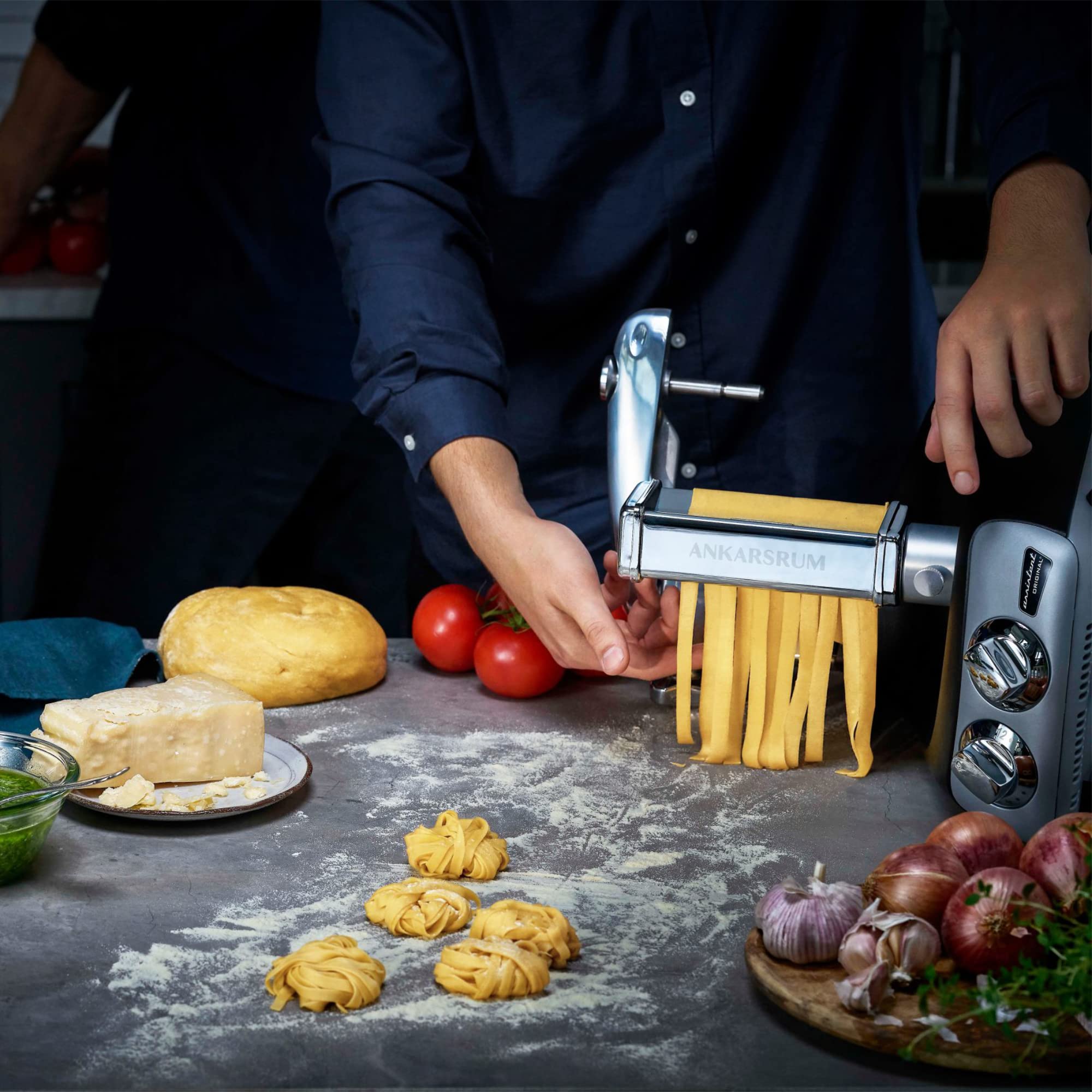 Ankarsrum Wałek do makaronu Lasaggnette – wysokiej jakości akcesoria do robota kuchennego Ankarsrum – idealny do domowego makaronu lasagnette – łatwa obsługa i czyszczenie