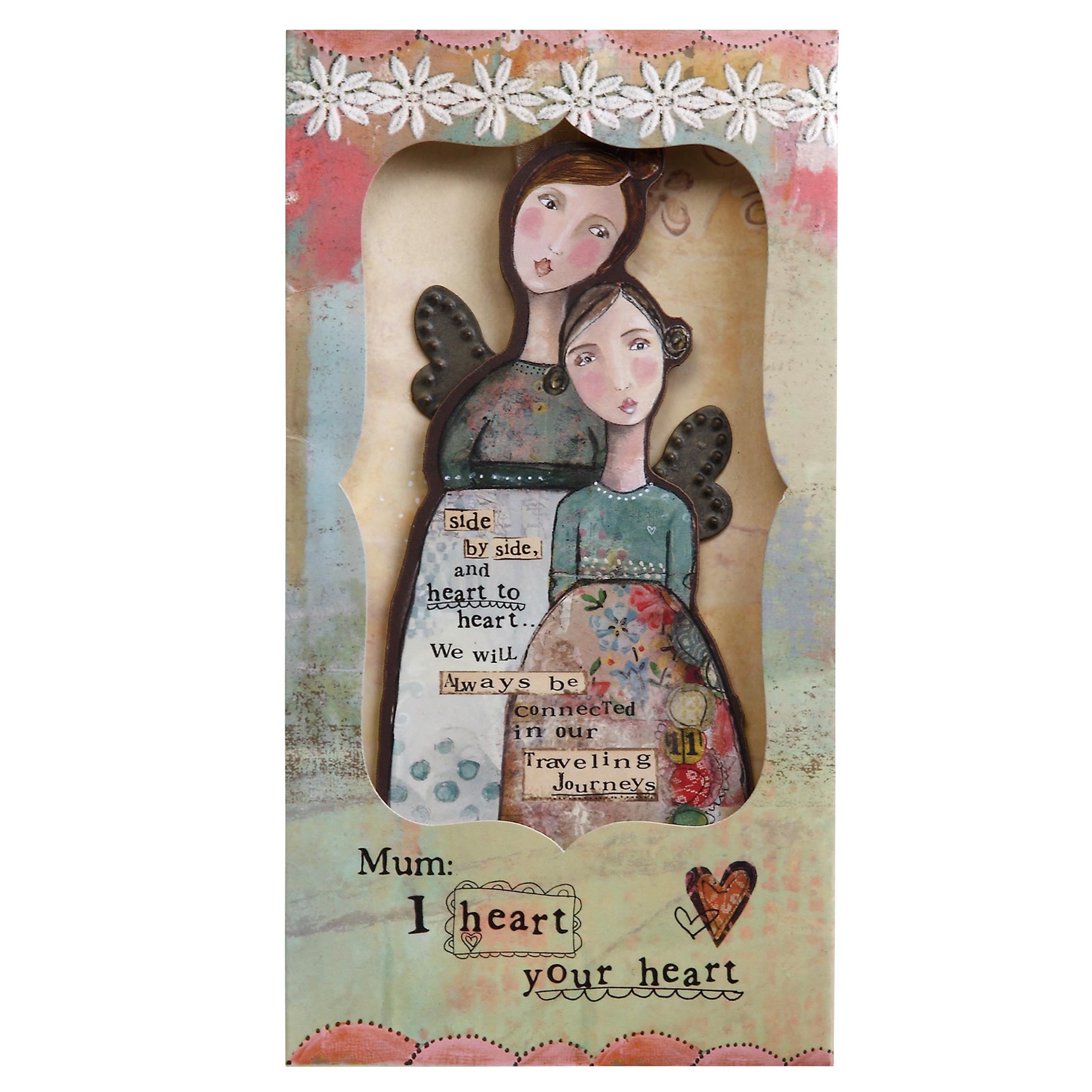 Kelly Rae Roberts Collection Mum Angel Card