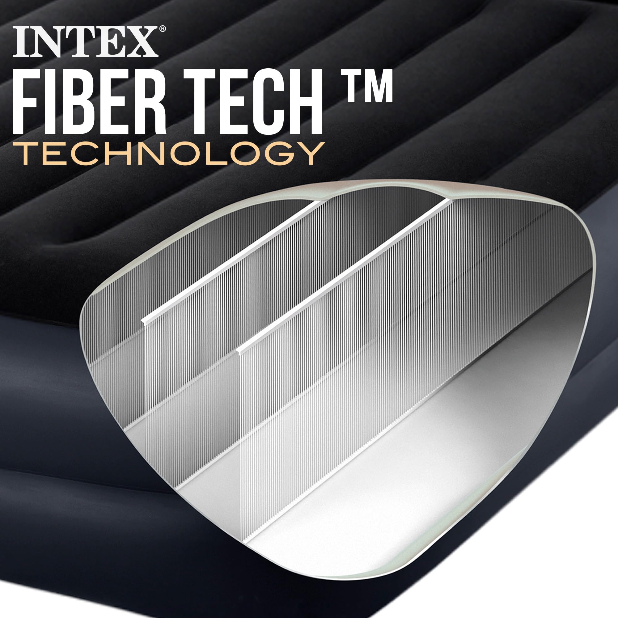Intex - 64122ND - Lit Gonflable Pillow Rest Raised - Électrique 1 Pers
