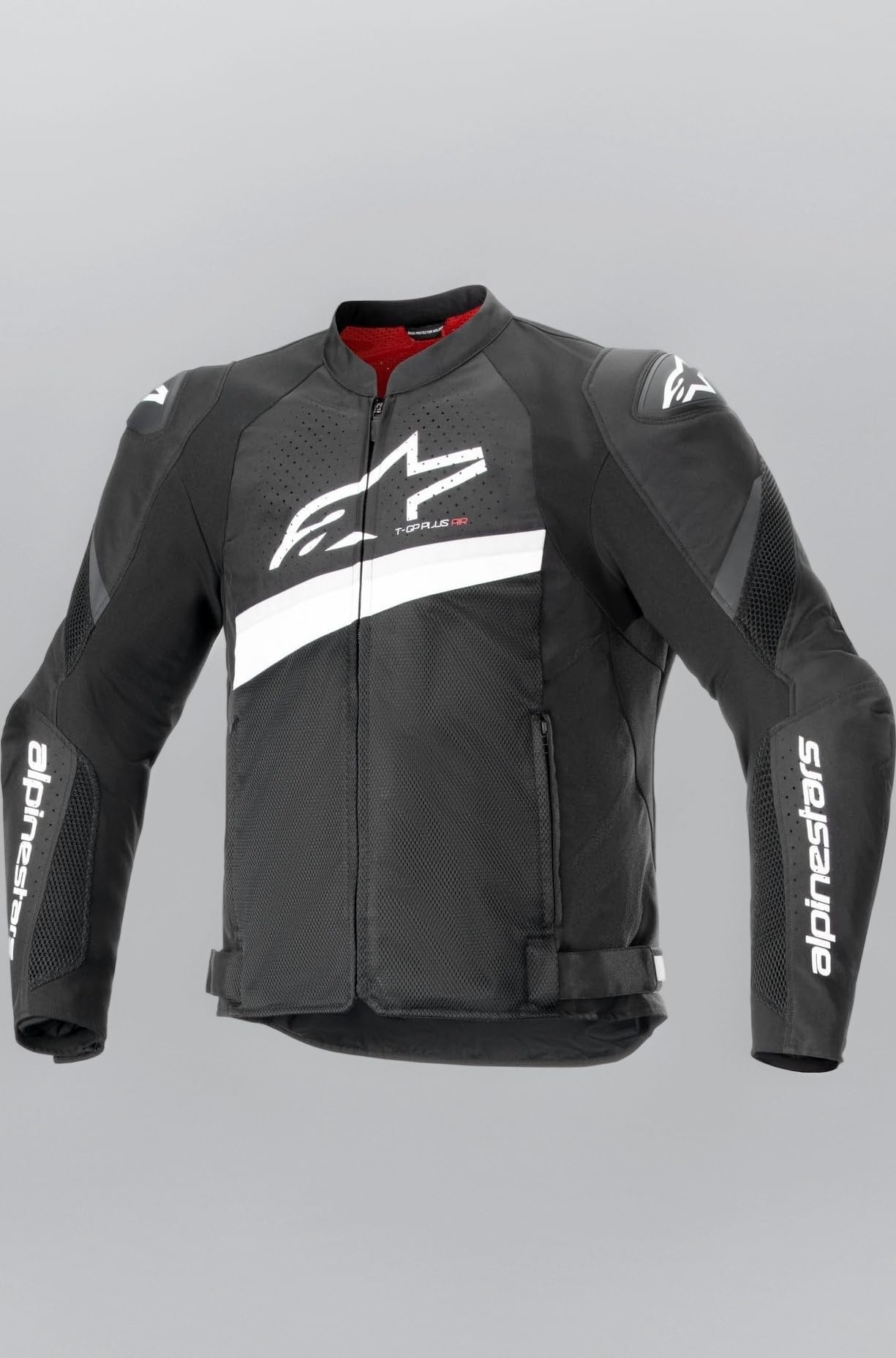Alpinestars T-GP Plus R V4 Airflow Men's Street Motorcycle Jackets - Black/White/Medium