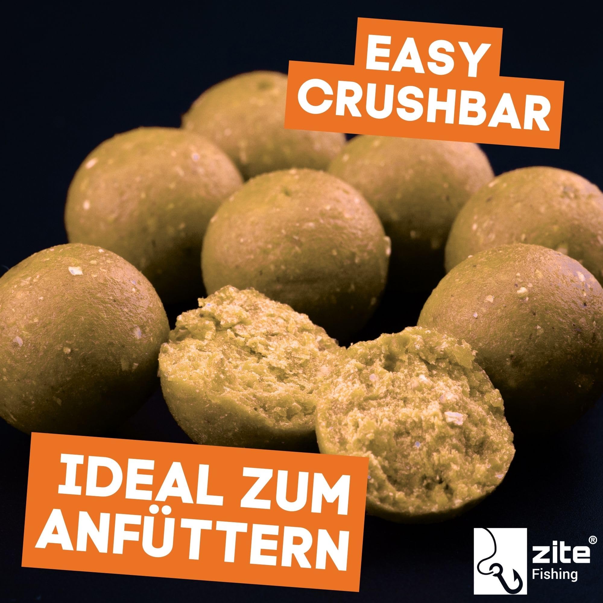 Zite Fishing - Boilies per la pesca alla carpa, 3 kg, 18 mm, per l'alimentazione, vari aromi da Tutti Frutti a Vaniglia