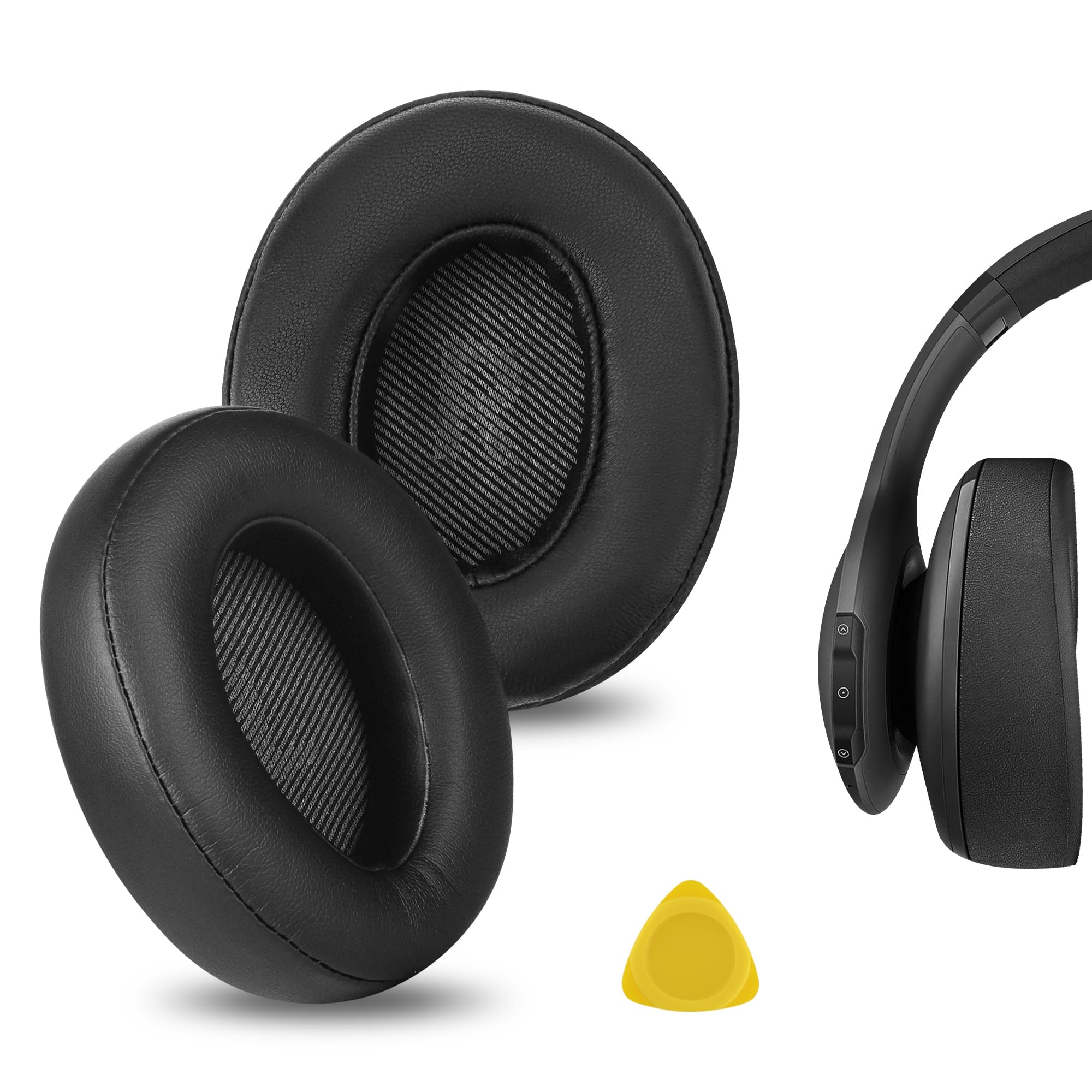 Elite Sheepskin Replacement Ear Pads for JBL Everest Elite 700, V700NXT Headphones Ear Cushions, Repair Parts (Black)