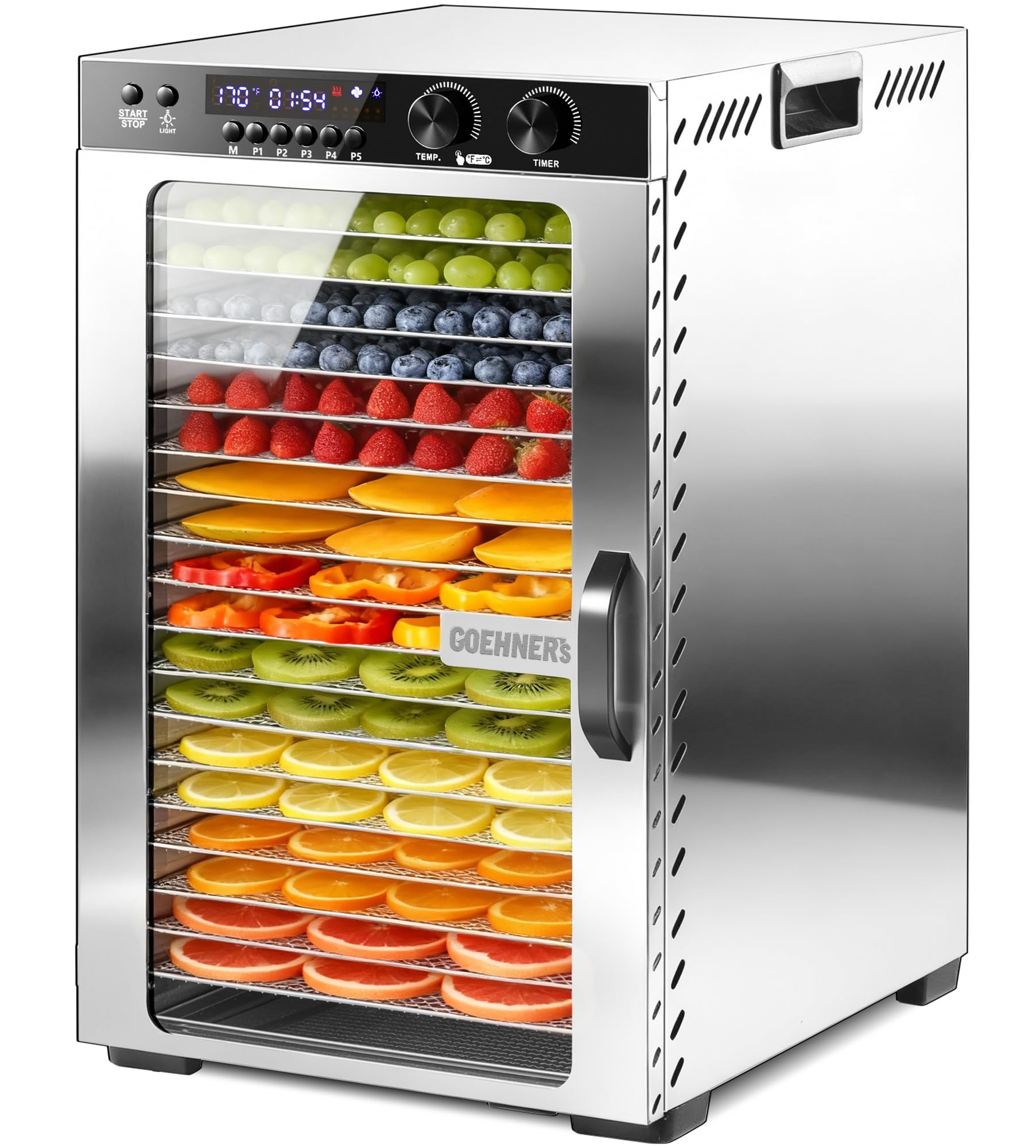 Osluken 18-Tray Dehydrator