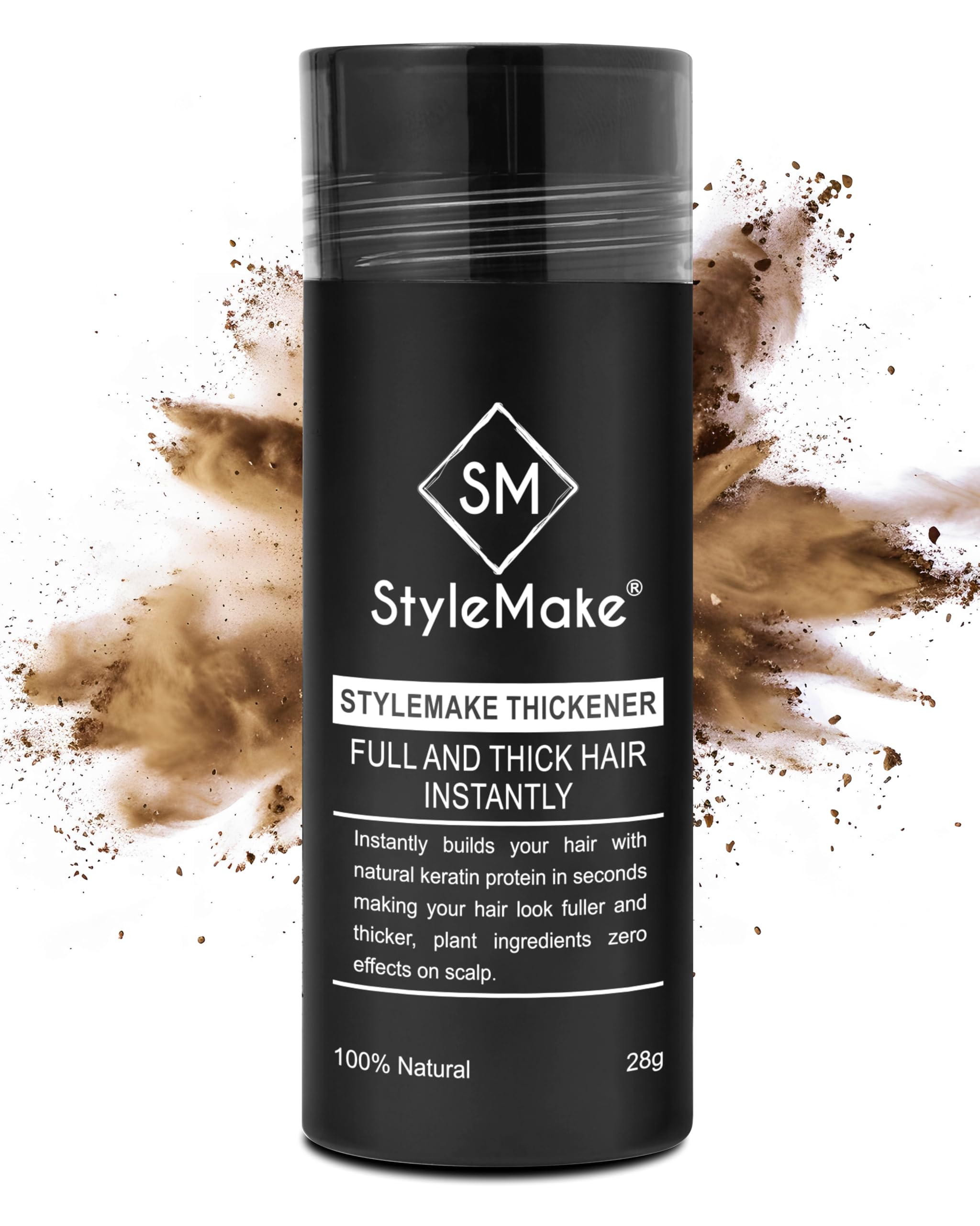 Hair Loss Concealer | Transform Thin, Fine Hair With Building Fibre | For Men and Women (Light Brown) | Undetectable, 28 Grams-image-28