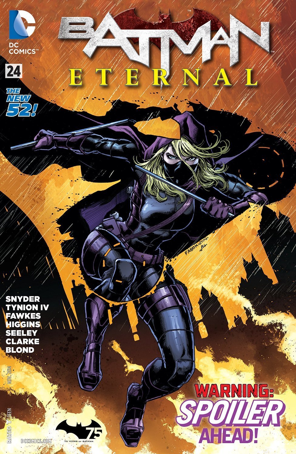 Batman Eternal #24 Comic – January 1, 2014