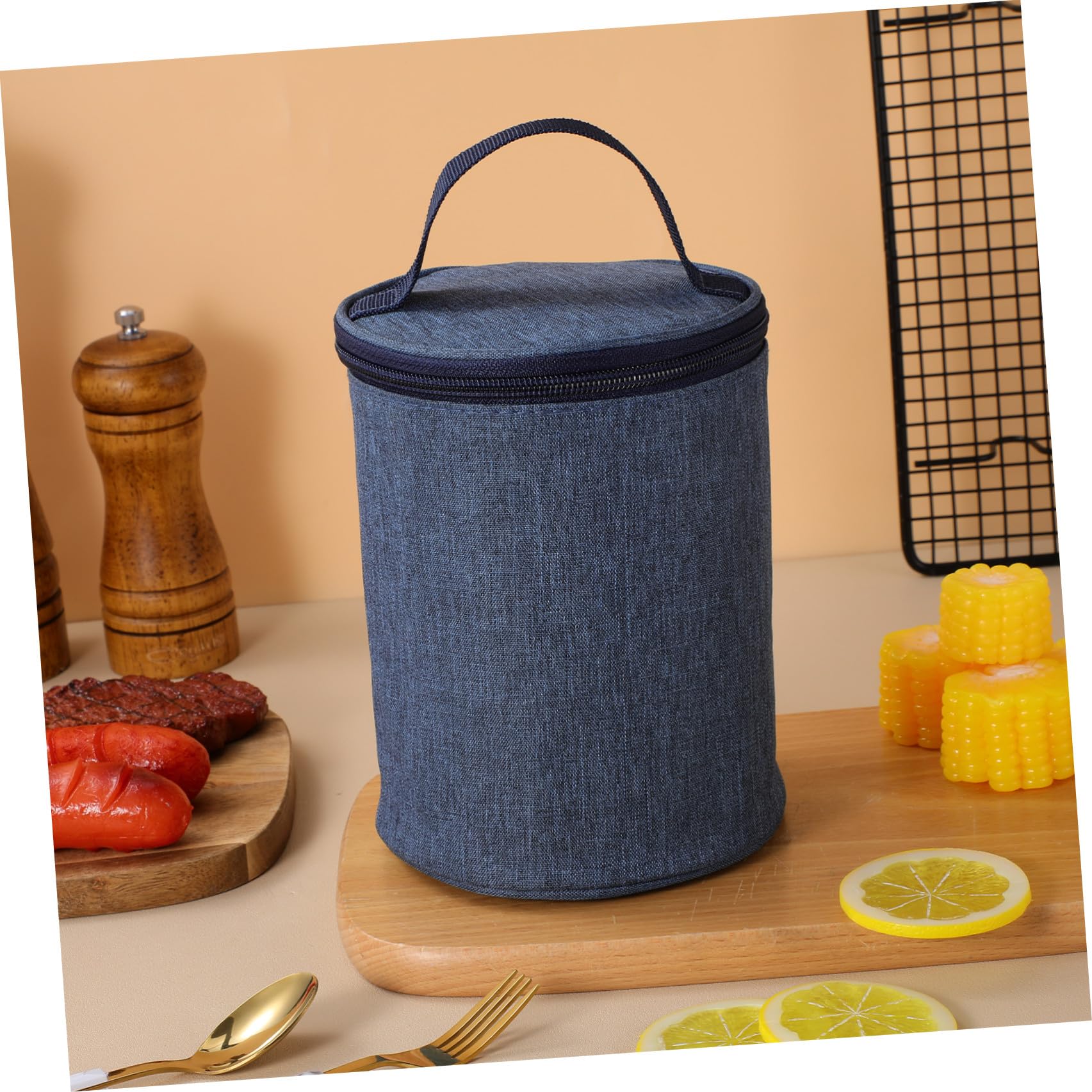 Sacoche Isotherme Souple pour Tasse à Soupe, Toile Résistante